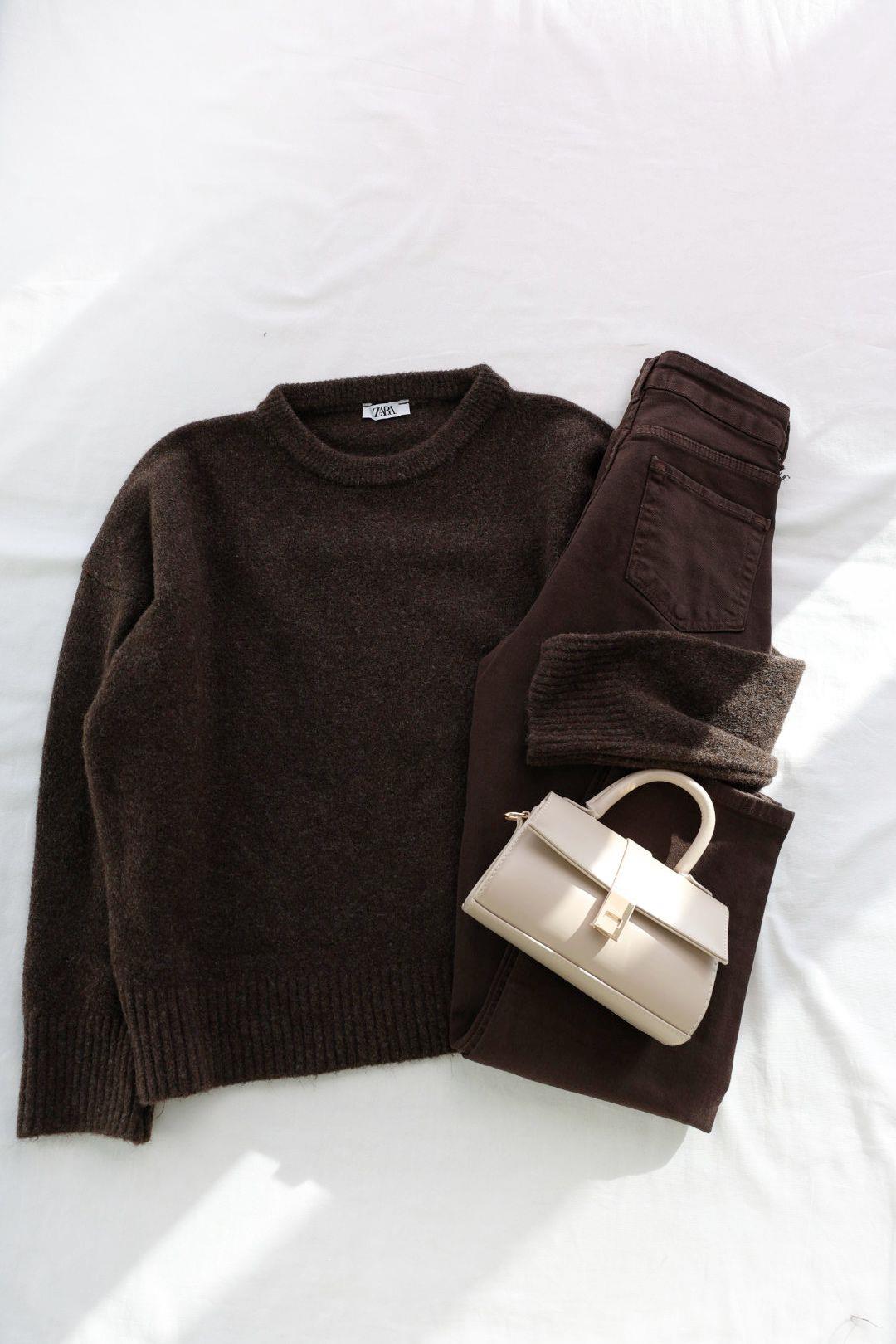 Triko/KazakBisiklet Yaka Salaş Triko Kazak