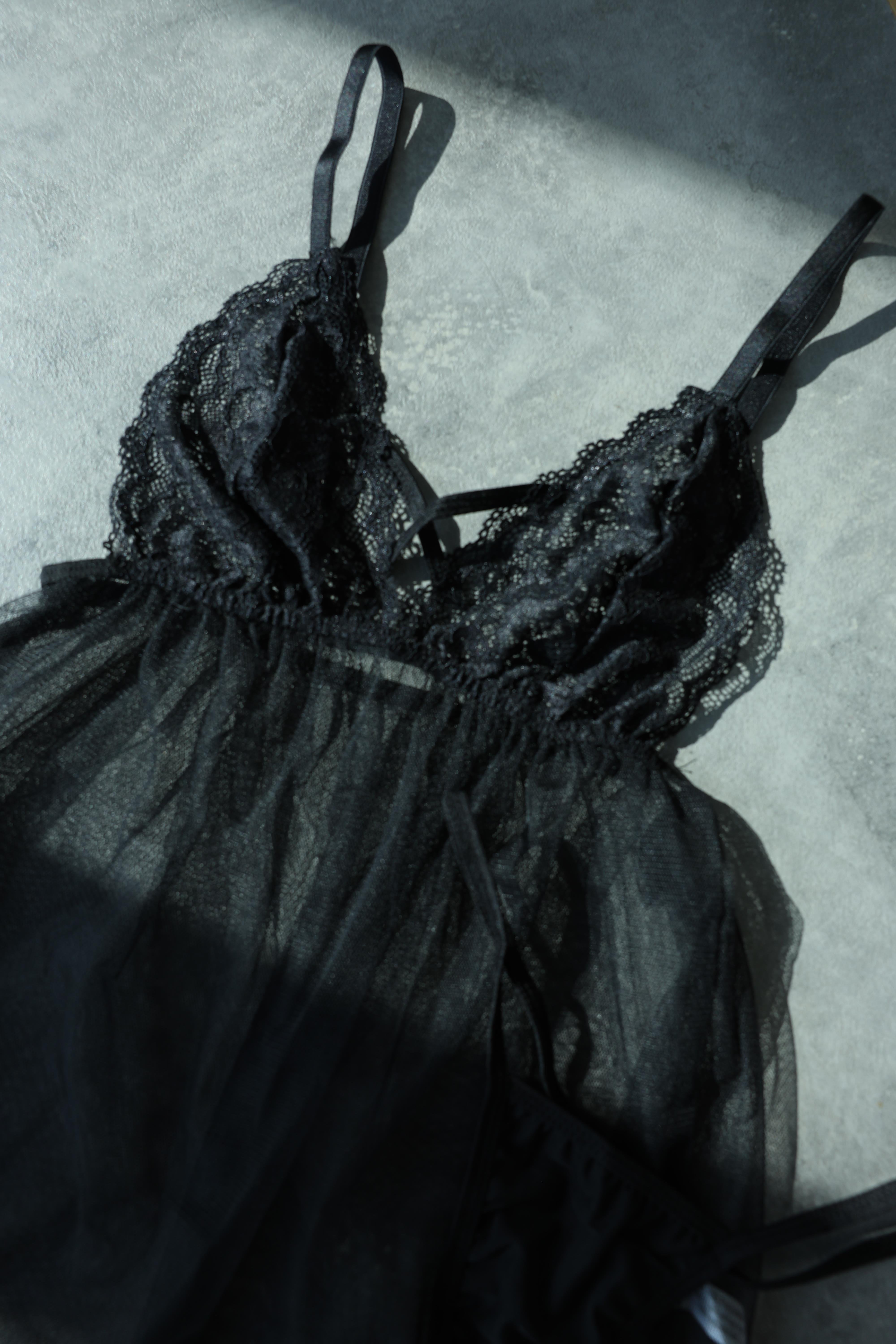 FantasyGüpürlü Tül Fantezi Gecelik