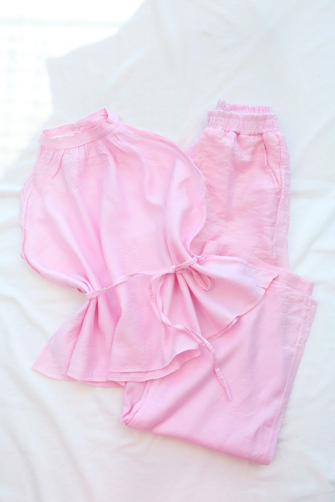 Pantolon TakımHalter Yaka Bluz Pantolon Takım