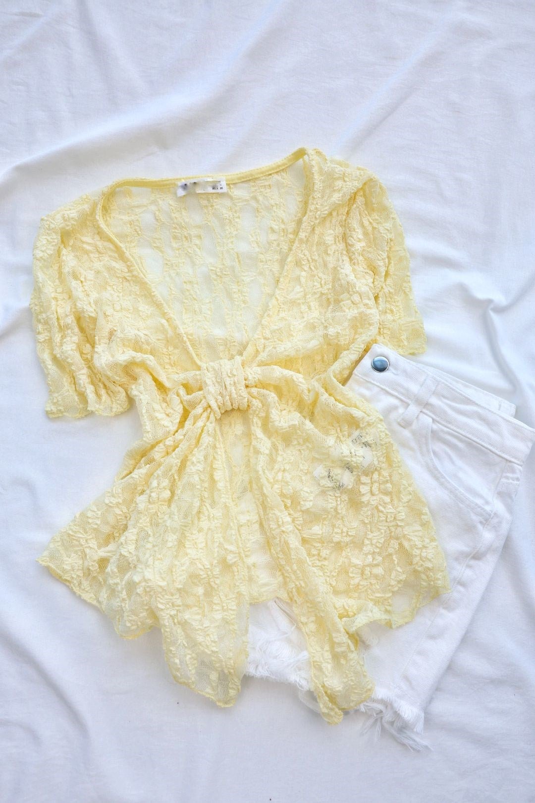 BluzÖnü Bağlamalı Pantolon Bluz