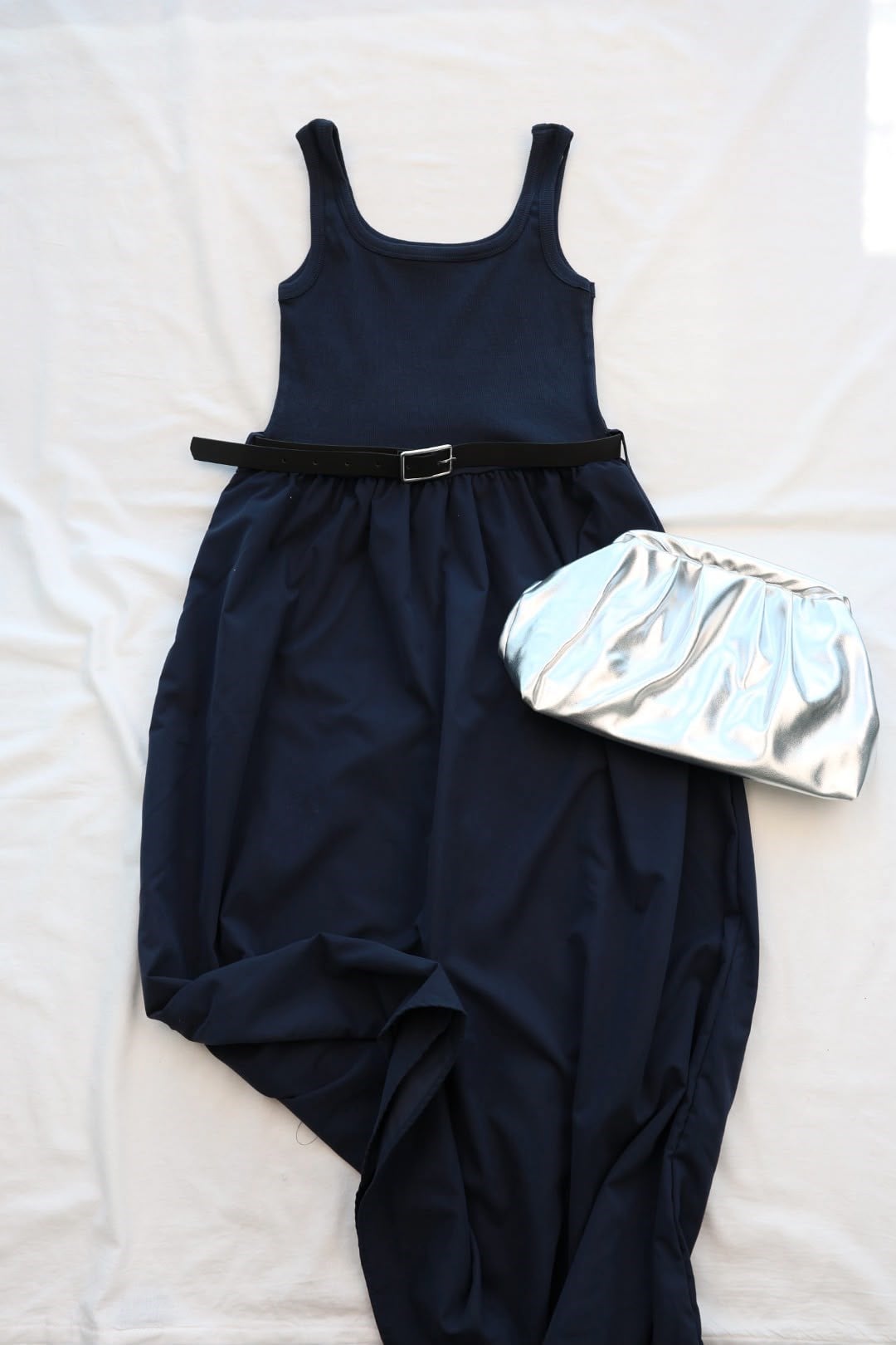 ElbiseAskılı Atletli Kemerli Elbise