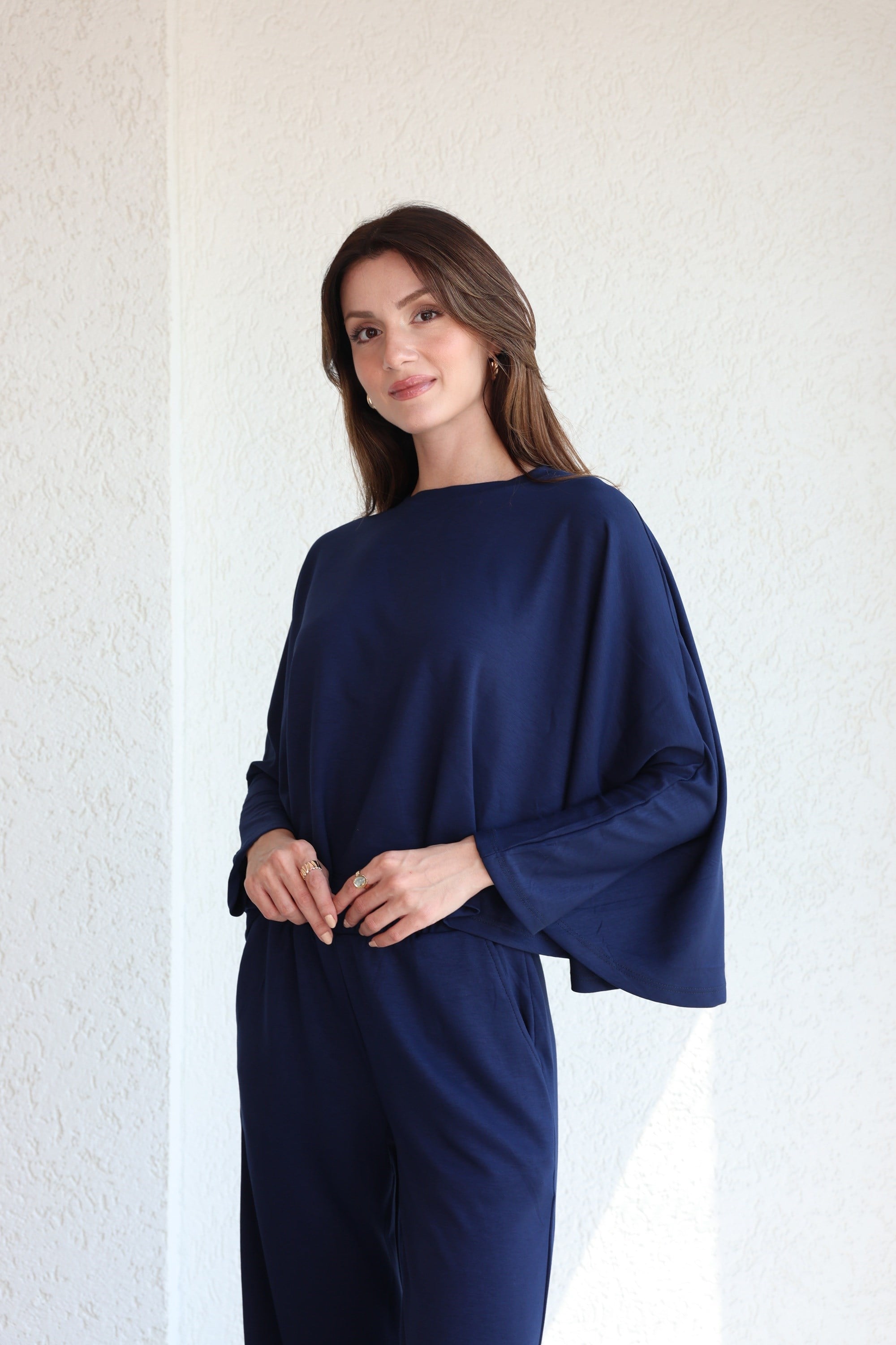 Pantolon TakımYarasa Kol Oysh Pantolon Bluz Takım