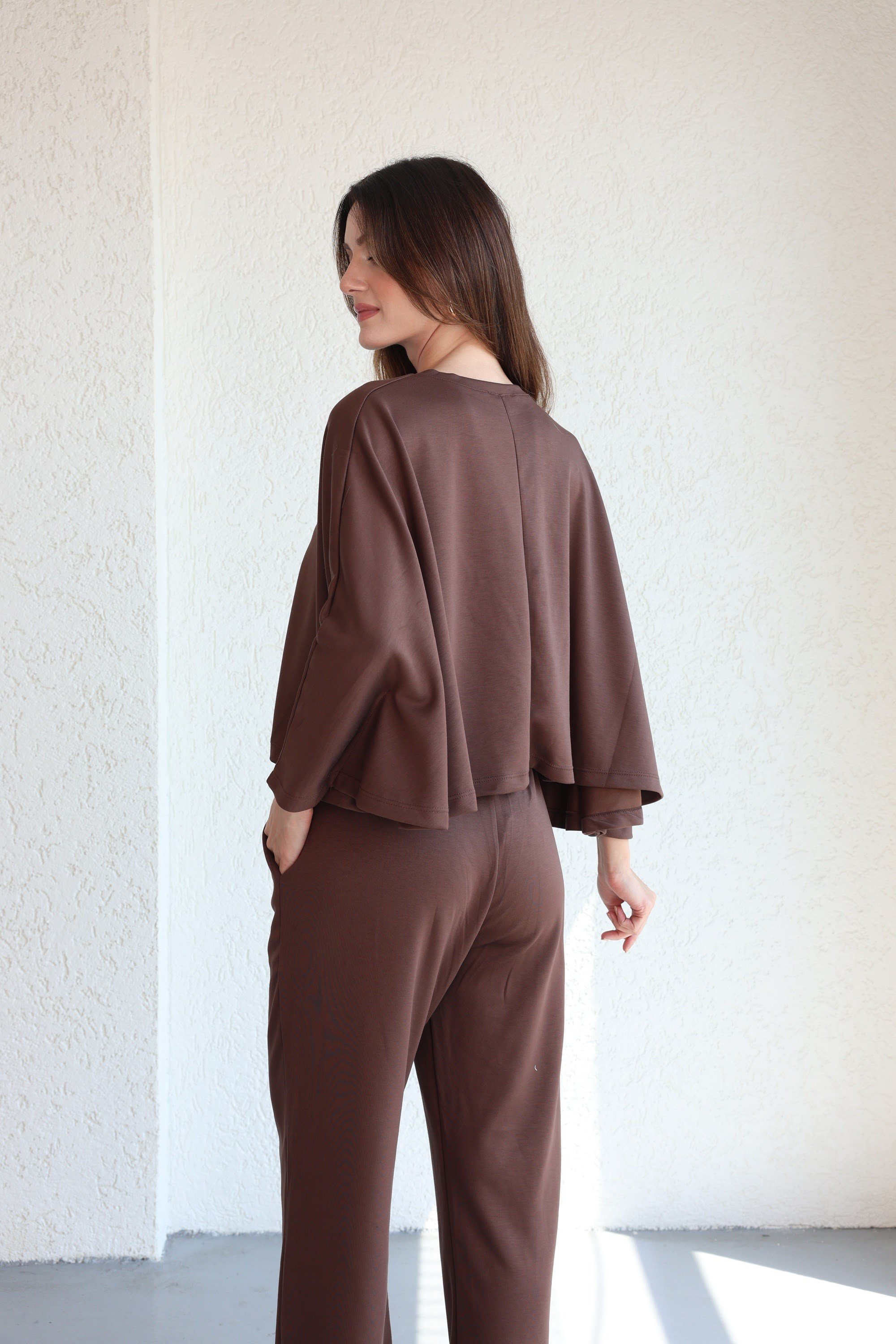 Pantolon TakımYarasa Kol Oysh Pantolon Bluz Takım