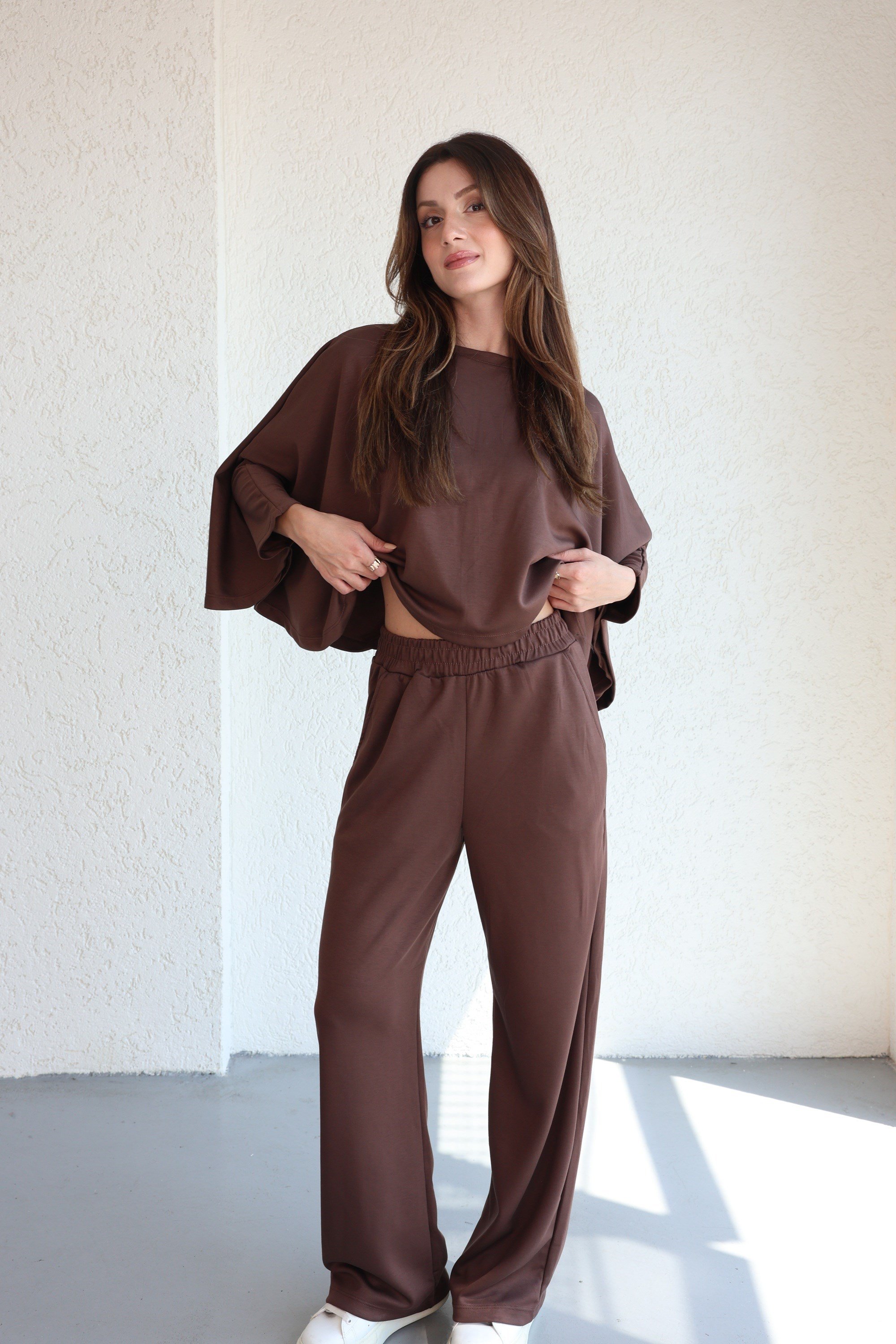 Pantolon TakımYarasa Kol Oysh Pantolon Bluz Takım