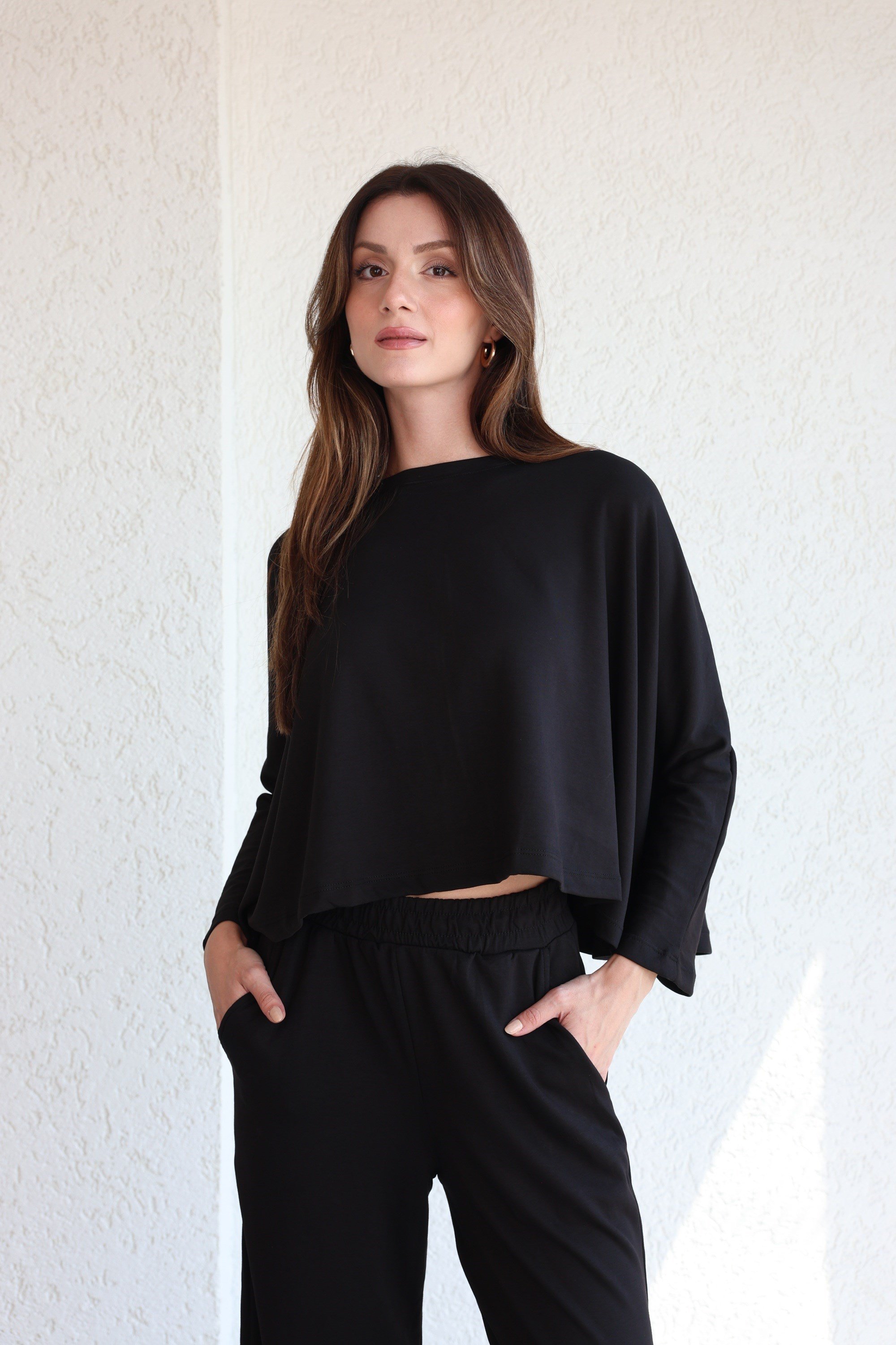 Pantolon TakımYarasa Kol Oysh Pantolon Bluz Takım