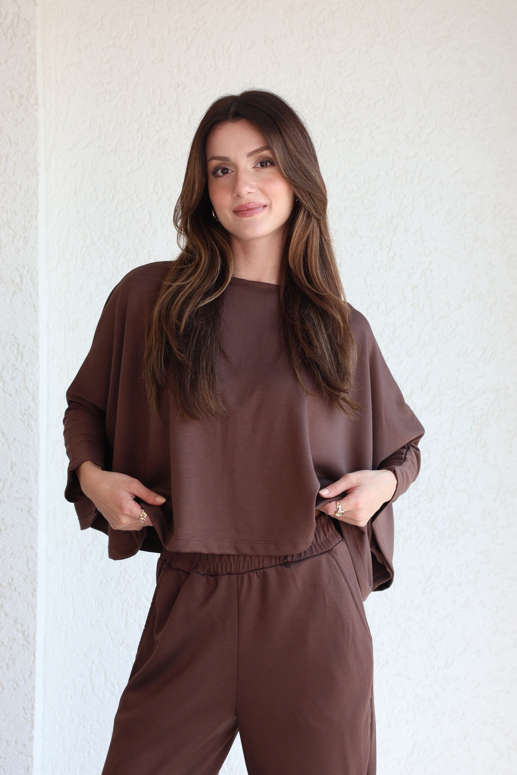 Pantolon TakımYarasa Kol Oysh Pantolon Bluz Takım