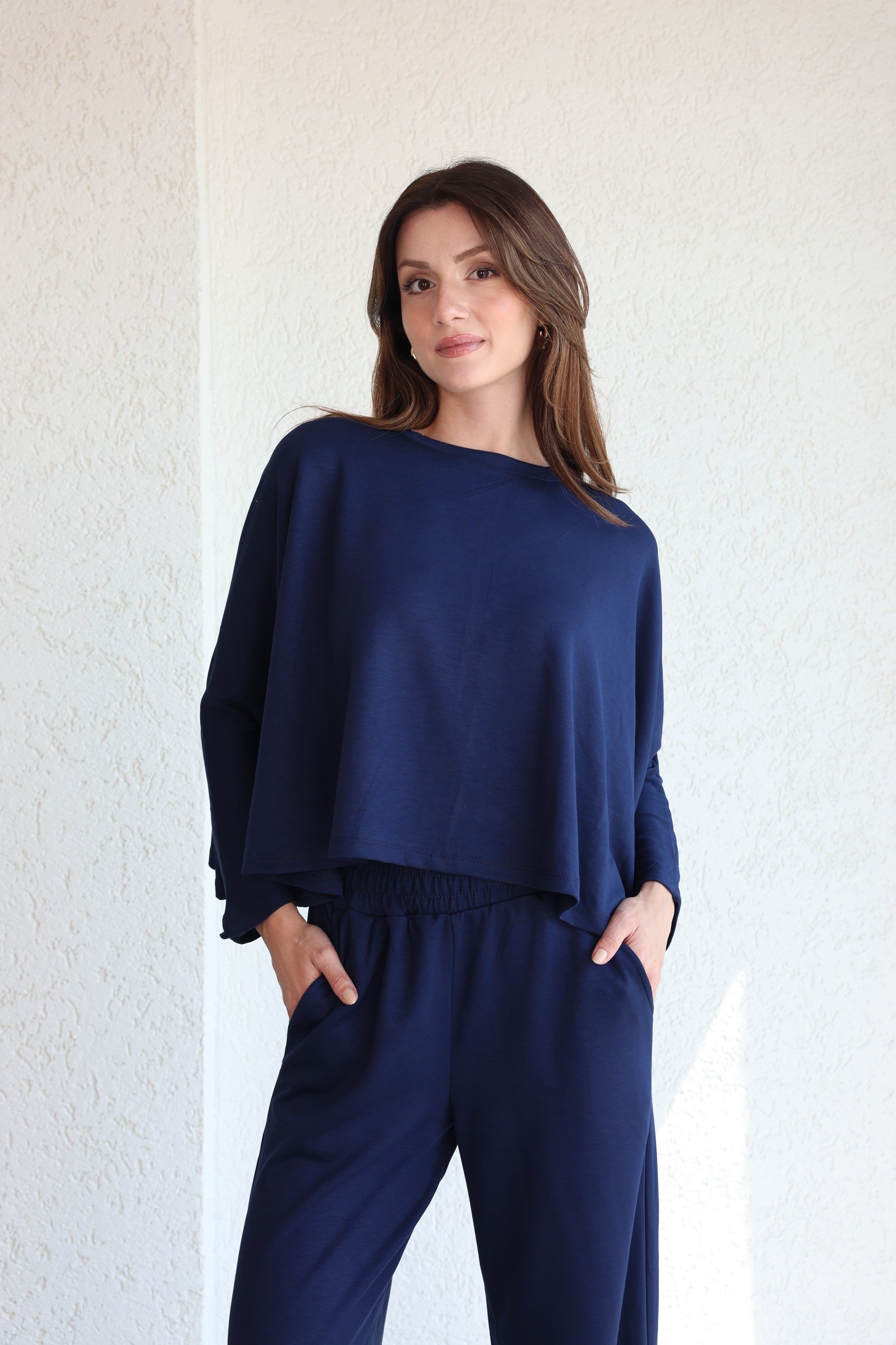 Pantolon TakımYarasa Kol Oysh Pantolon Bluz Takım
