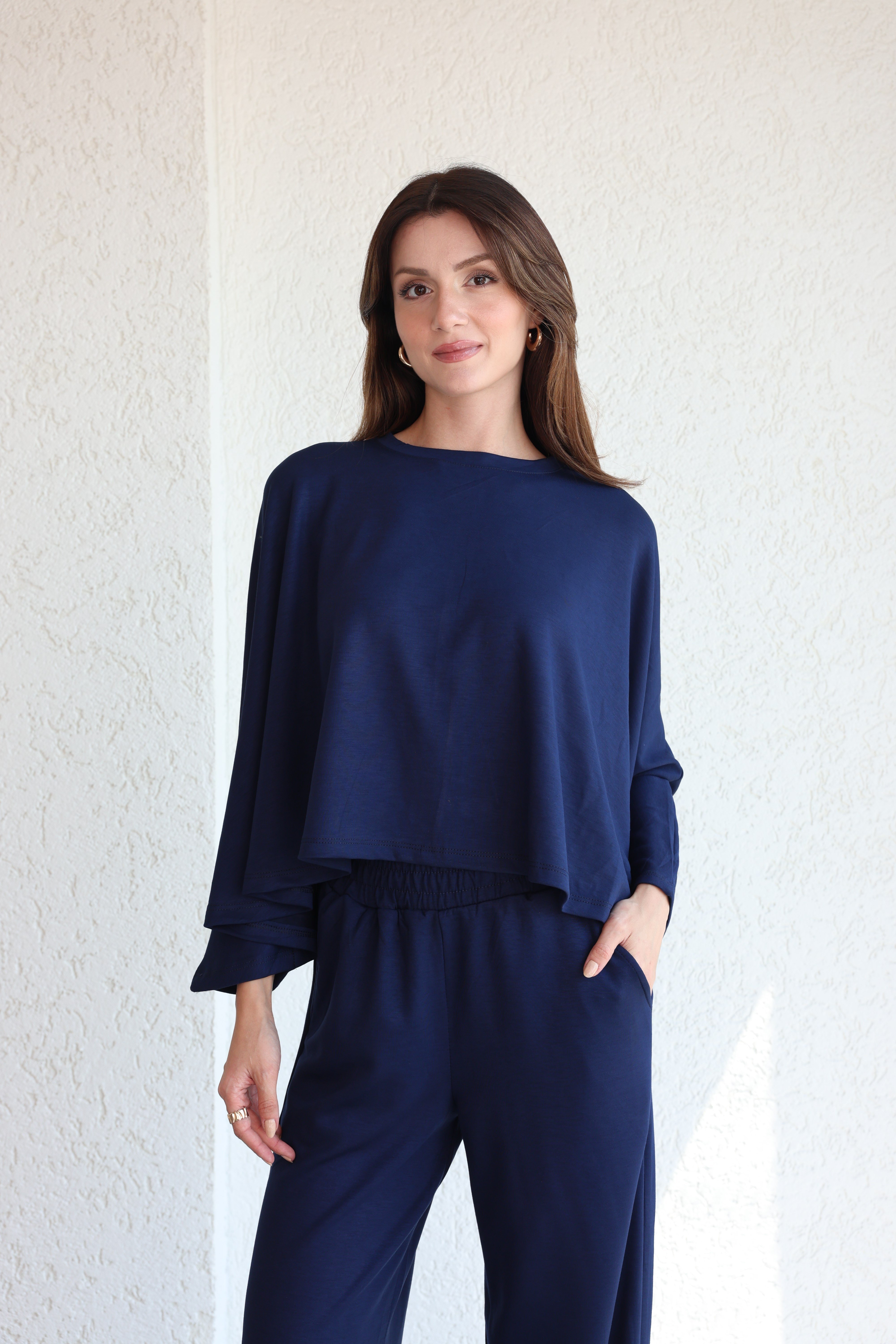 Pantolon TakımYarasa Kol Oysh Pantolon Bluz Takım