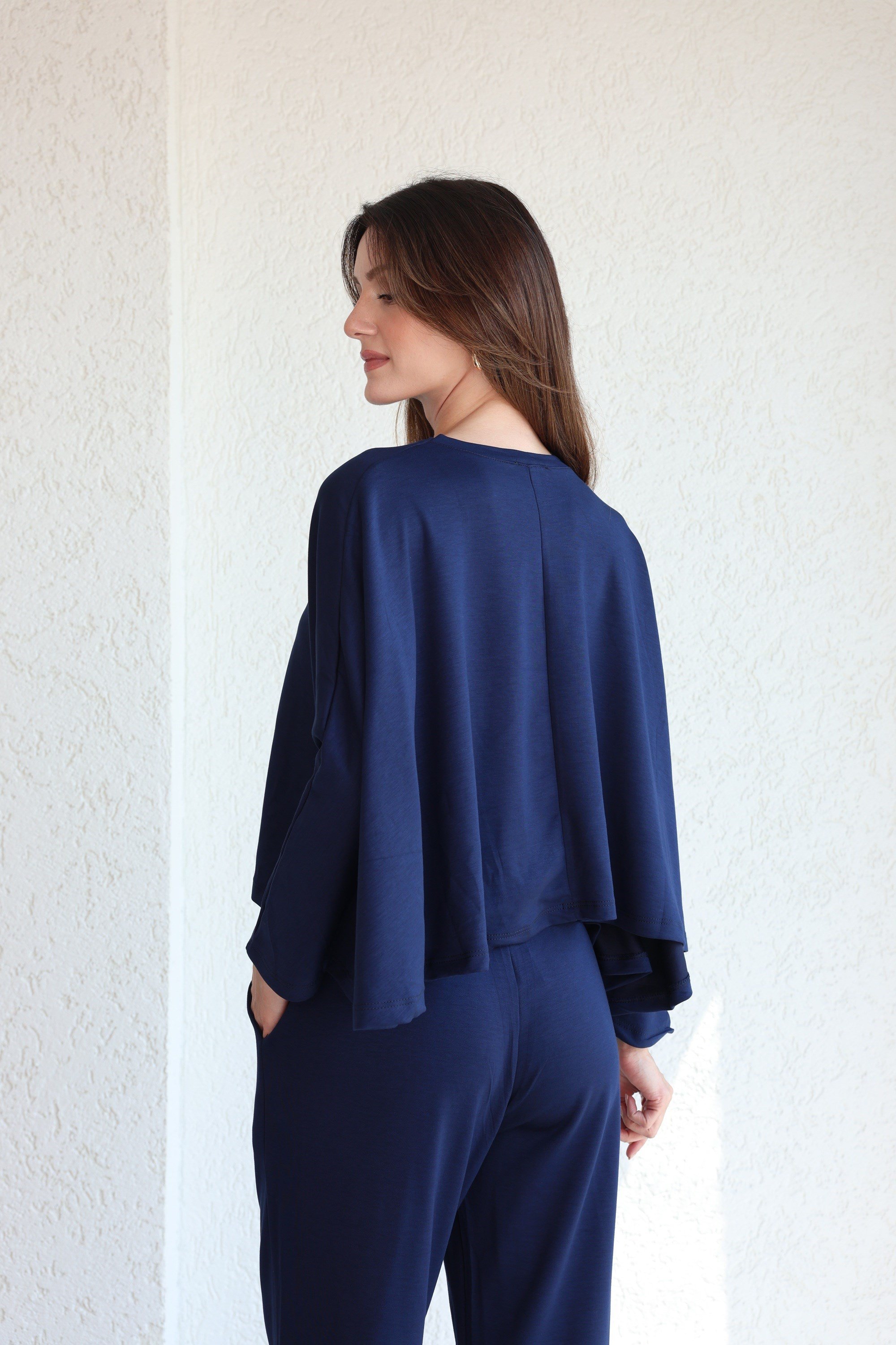 Pantolon TakımYarasa Kol Oysh Pantolon Bluz Takım