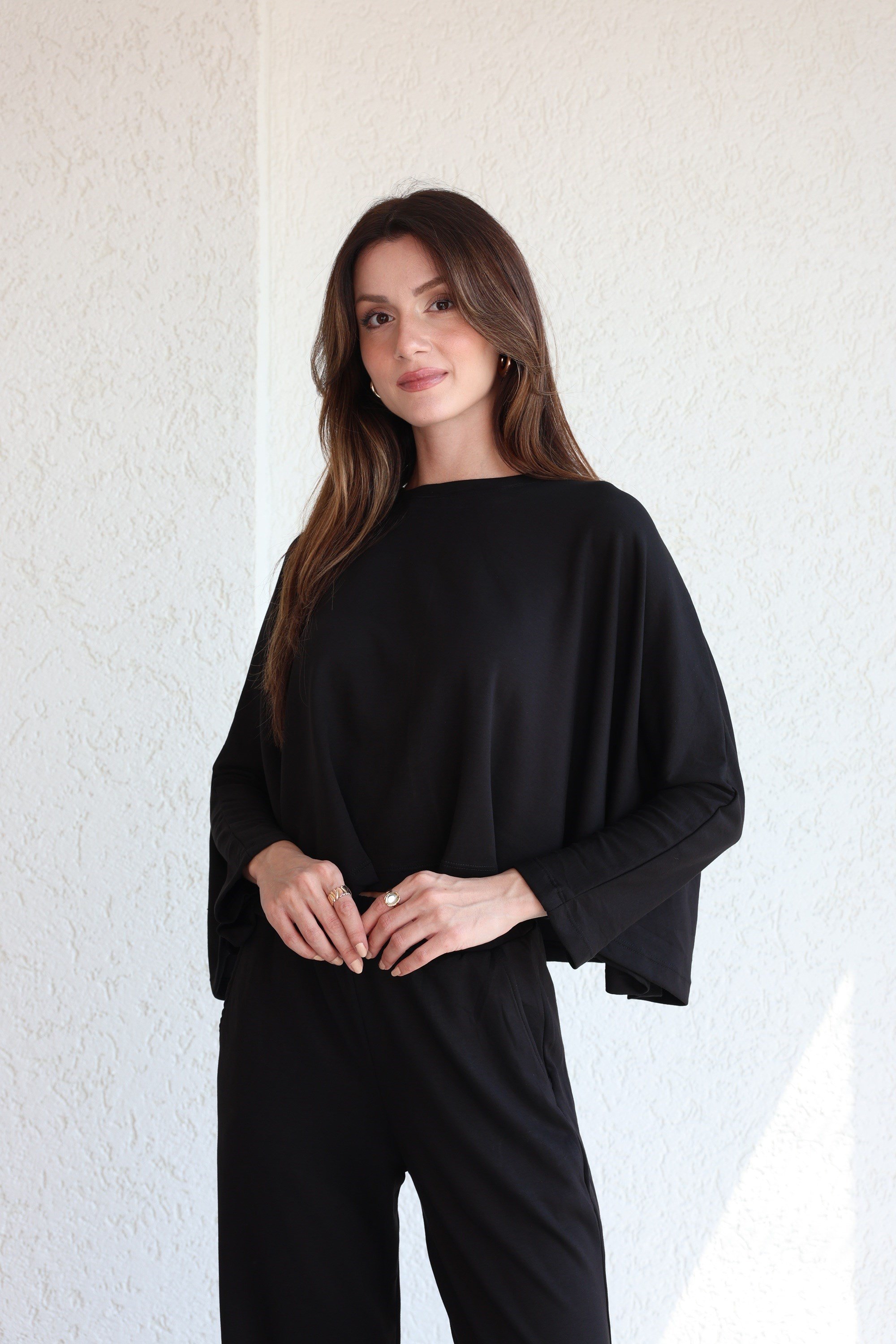 Pantolon TakımYarasa Kol Oysh Pantolon Bluz Takım