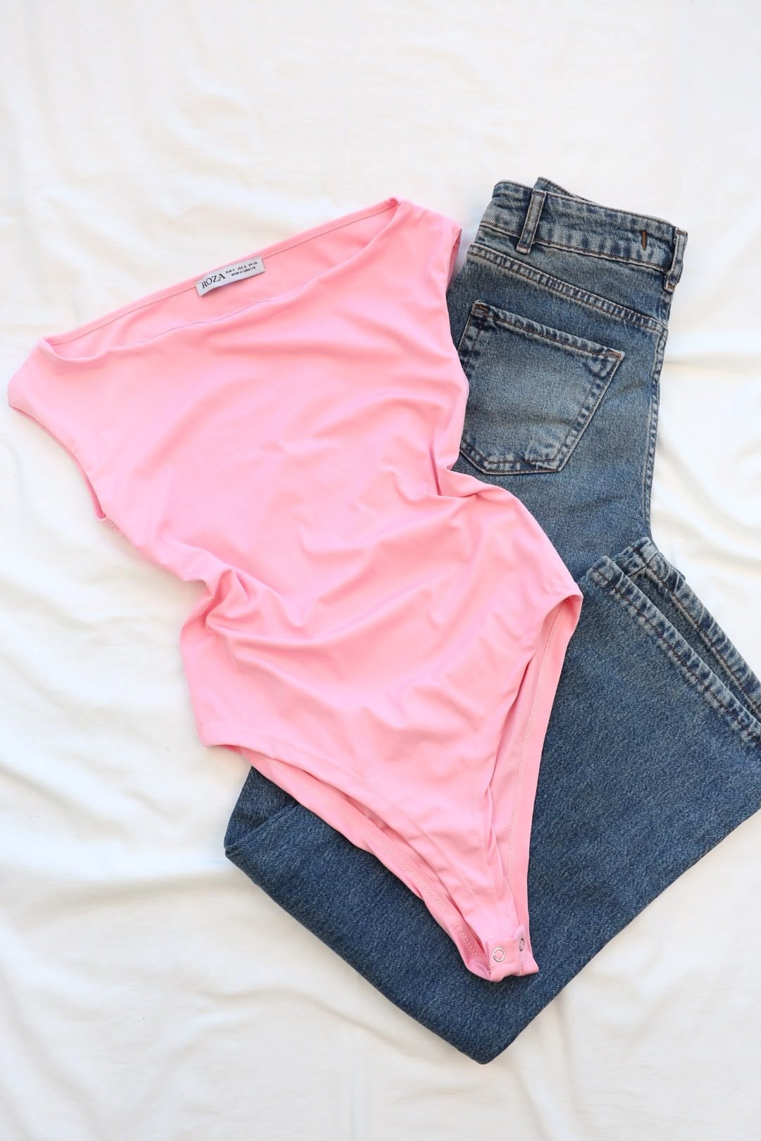 BodysuitKayık Yaka Dalgıç Bodysuit