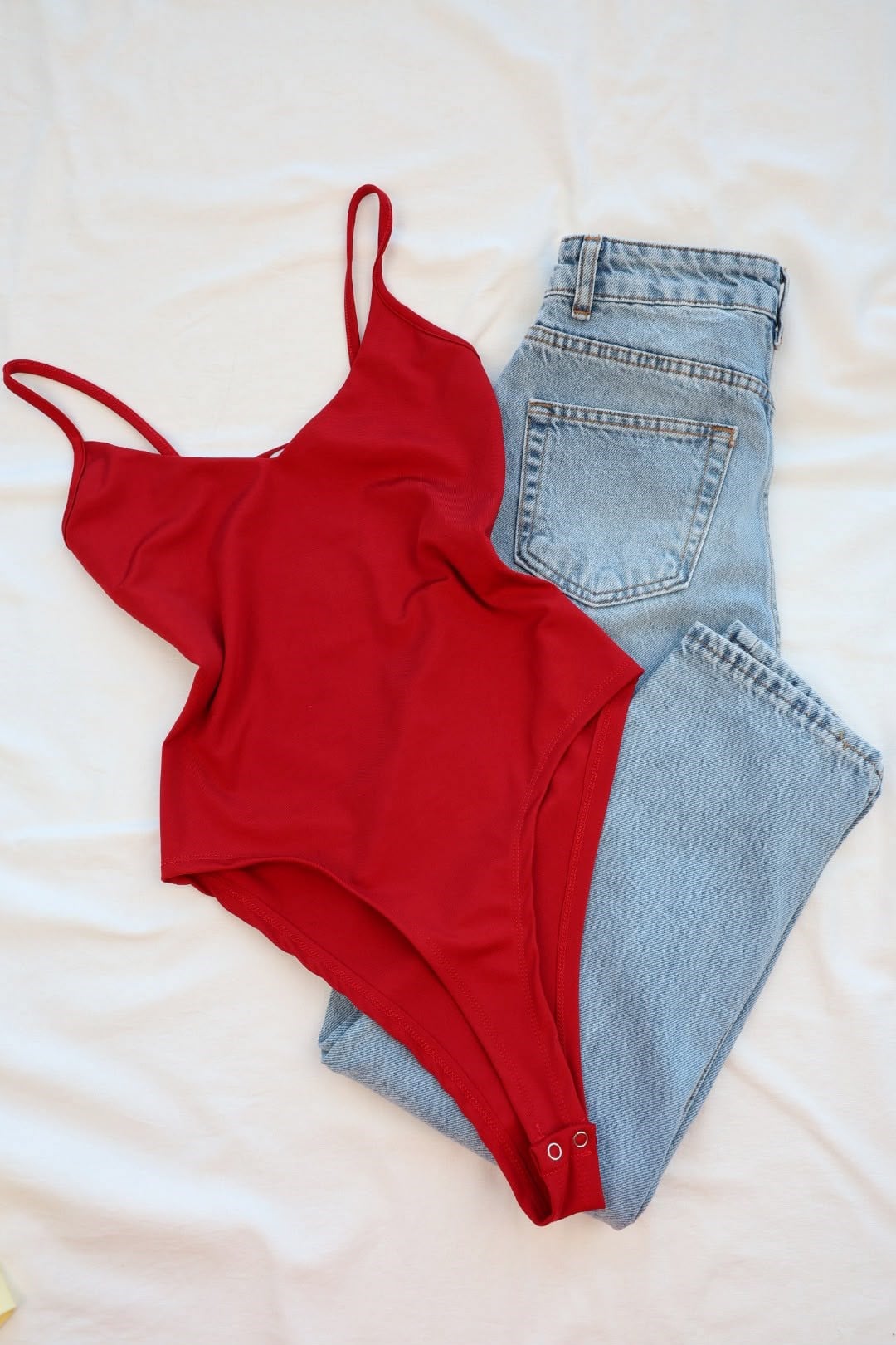 BodysuitAskılı Çıtçıtlı Bodysuit