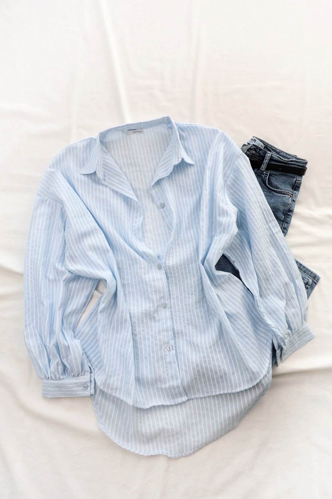 GömlekÇizgili Salaş Gömlek