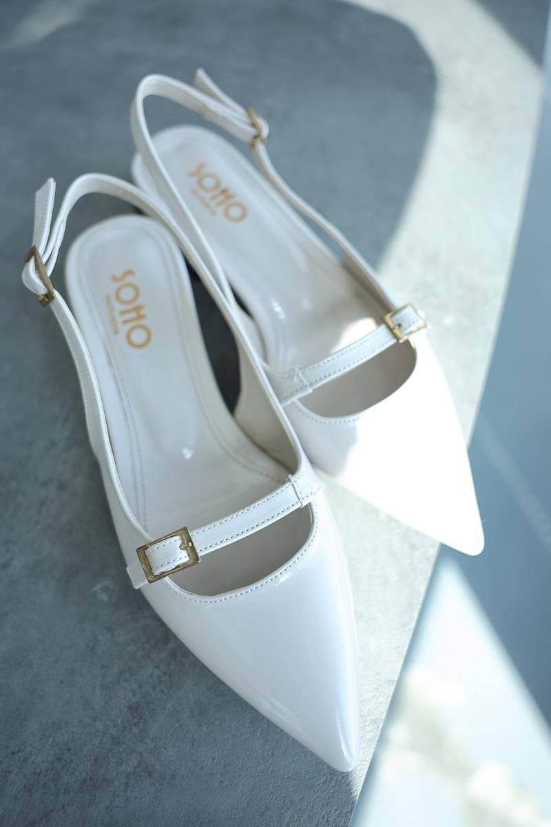 Topuklu AyakkabıKısa Topuklu Gentle Tokalı Babet