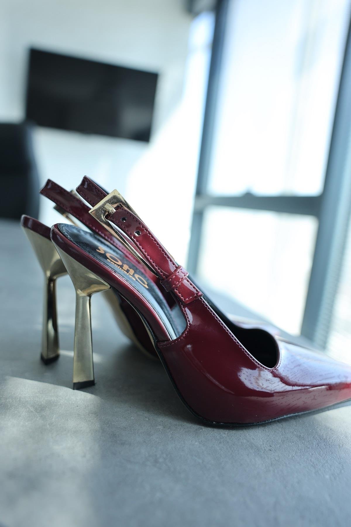 Topuklu AyakkabıAstoria Rugan Topuklu Ayakkabı