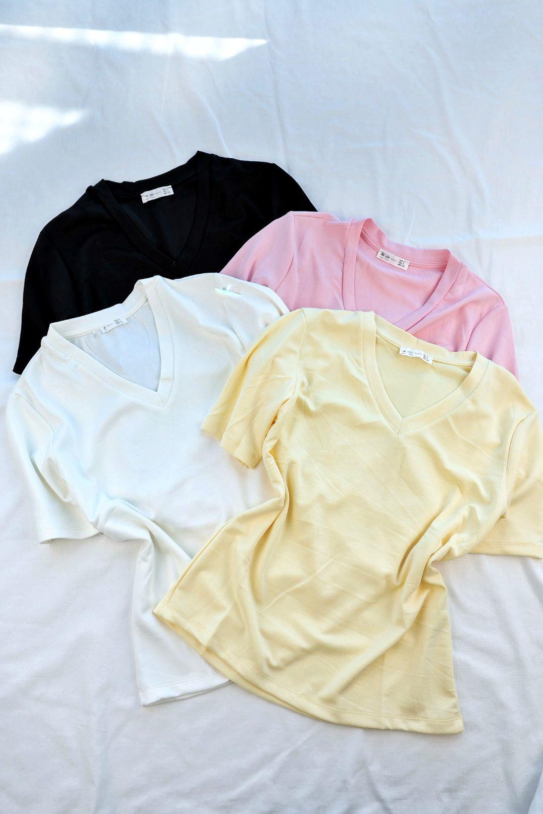 TshirtOysh V Yaka Basic Tshirt