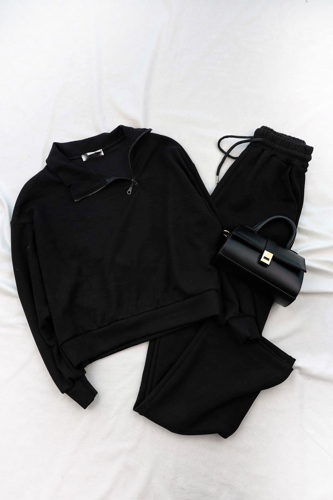 Eşofman TakımÇapraz Fermuarlı Oysh Plazzo Eşofman Takım