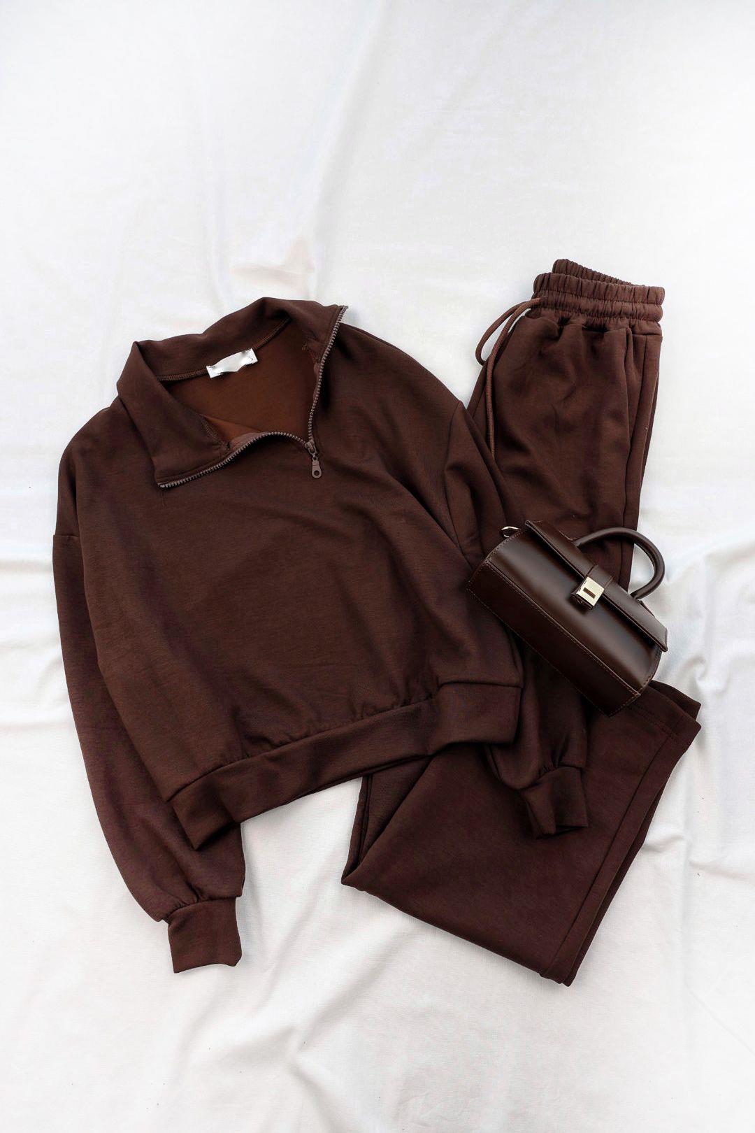 Eşofman TakımÇapraz Fermuarlı Oysh Plazzo Eşofman Takım