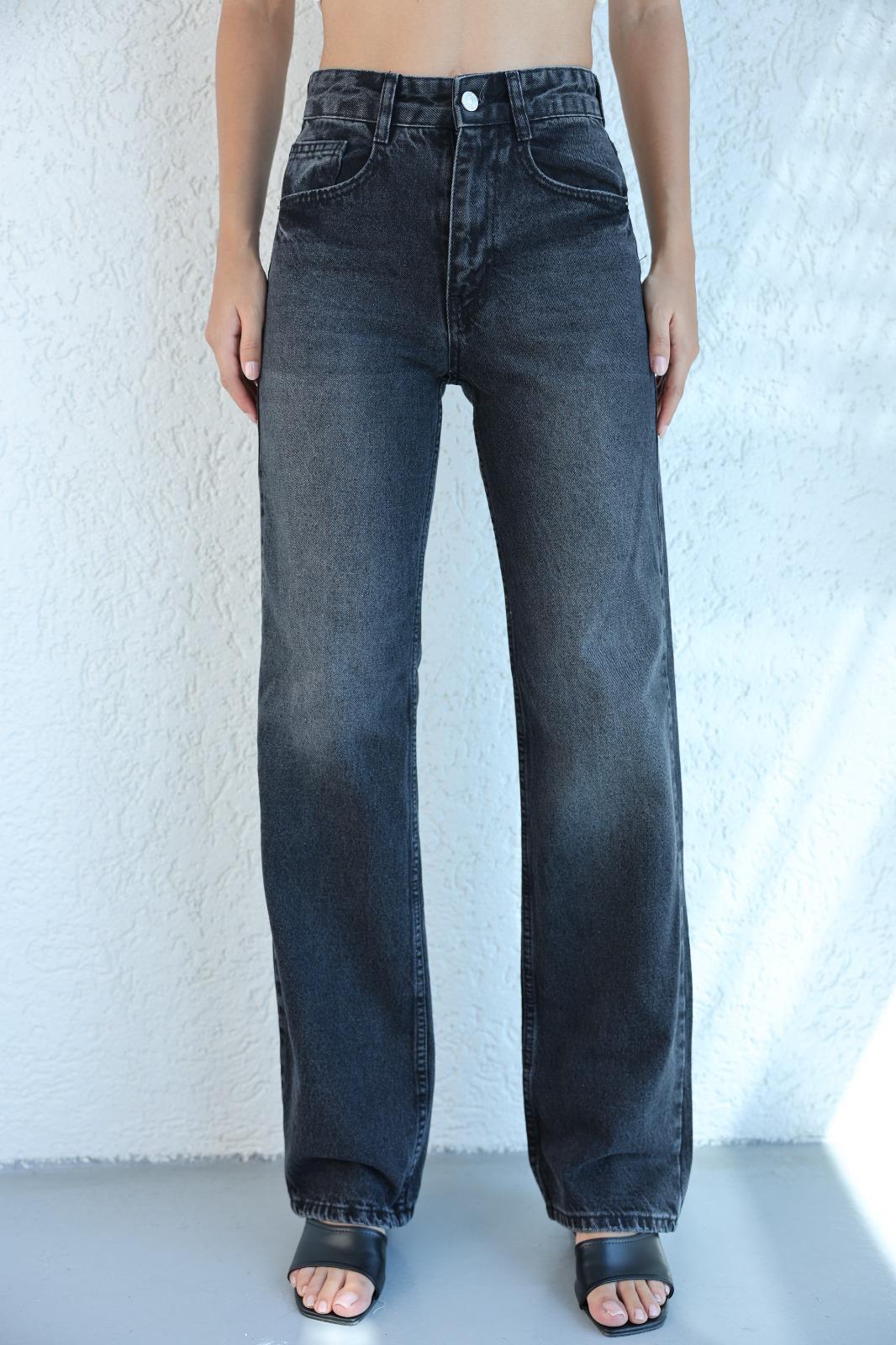 Jean/KotYıkamalı Plazzo Jean