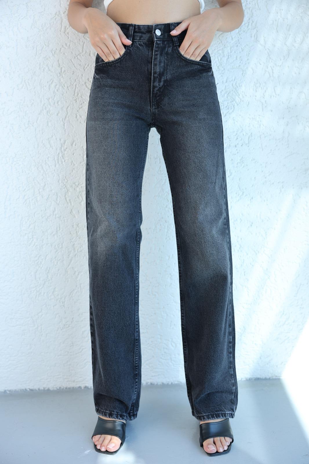 Jean/KotYıkamalı Plazzo Jean