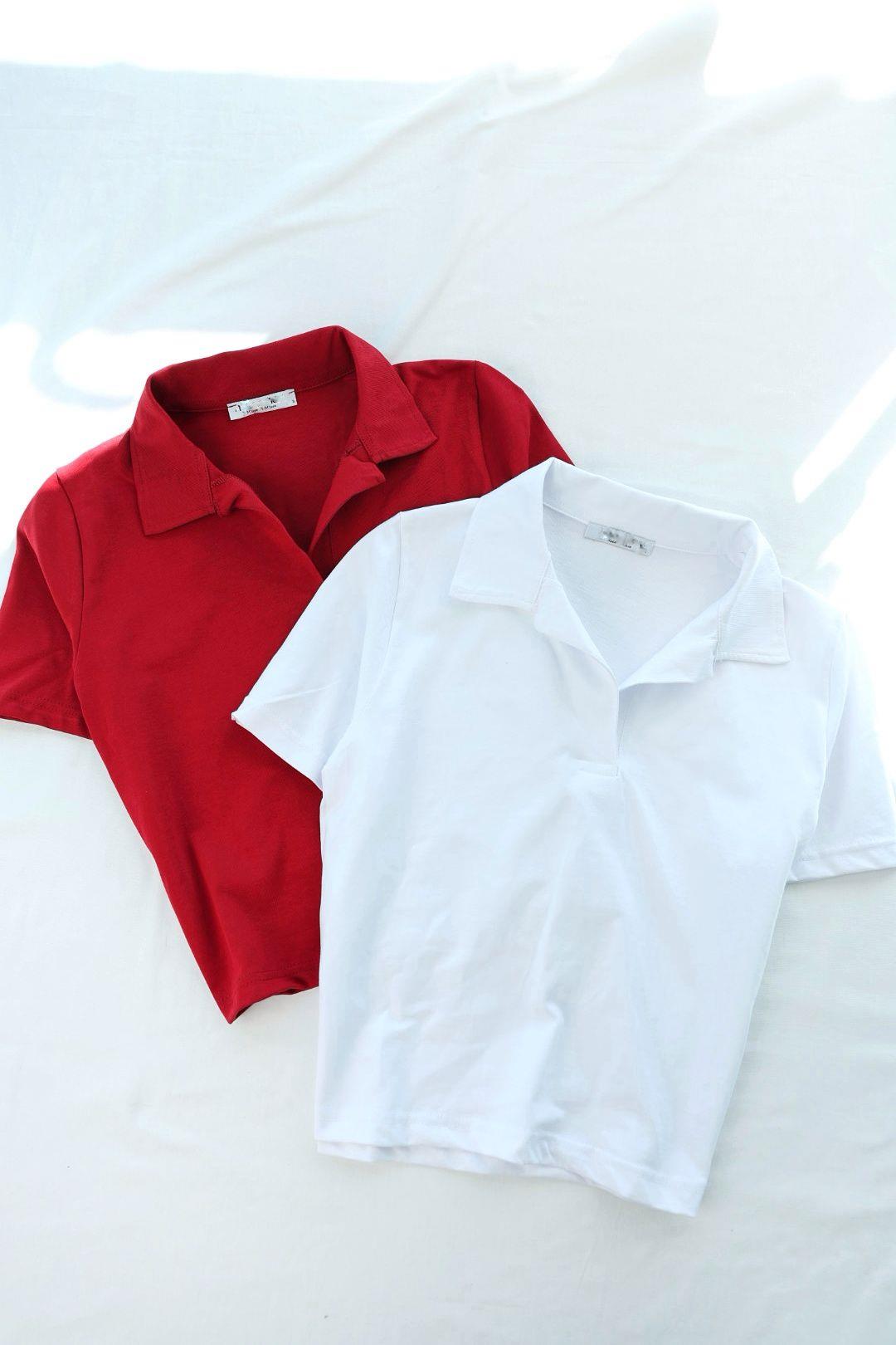 TshirtYakalı Oversize Tshırts