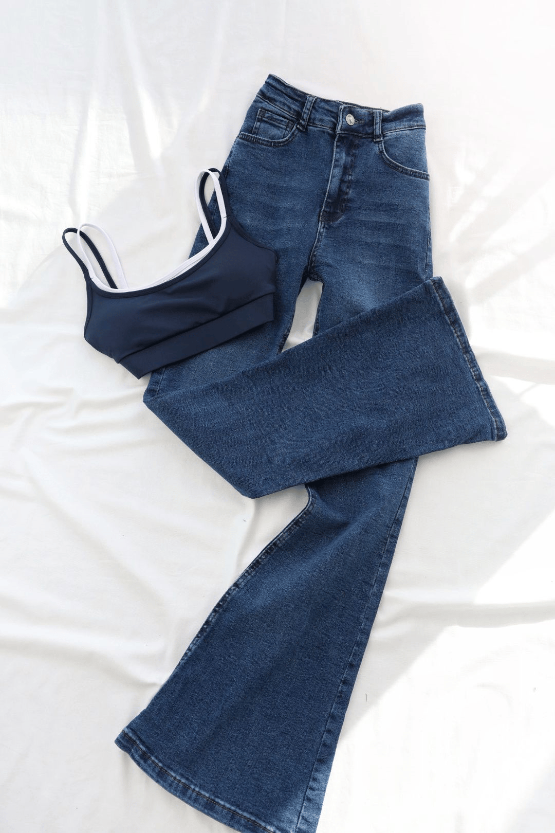 Jean/Kotİspanyol Yüksek Bel Jean