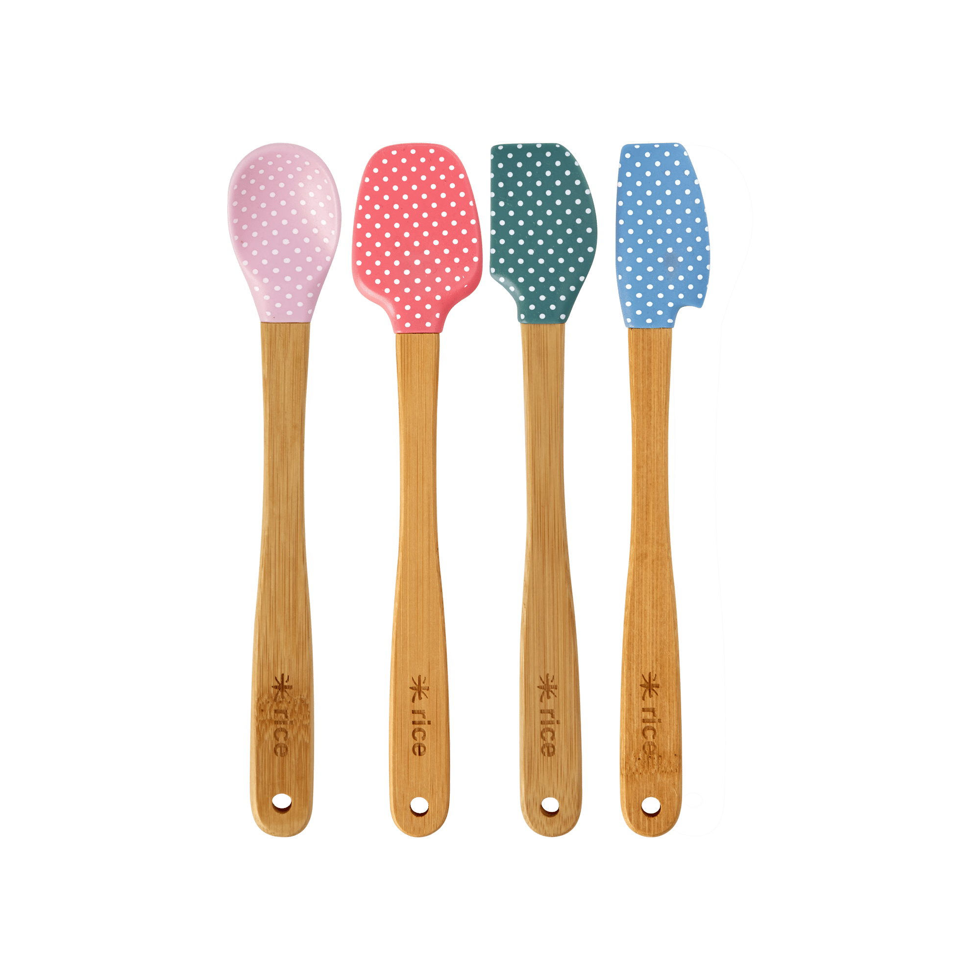 4'lü Küçük Silikon Spatula