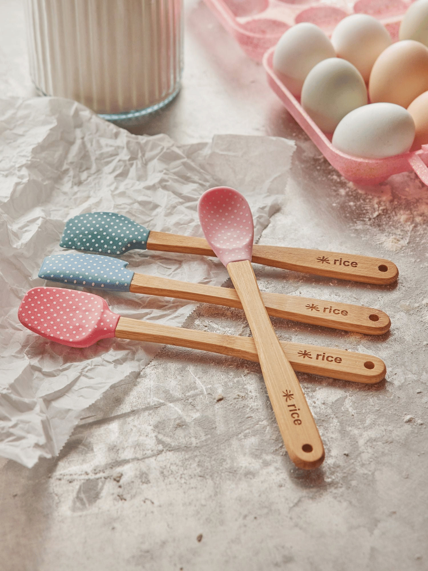 4'lü Küçük Silikon Spatula