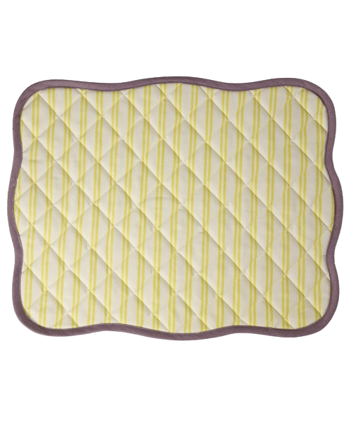 Kapitone Amerikan Servis - Sarı ve Mor