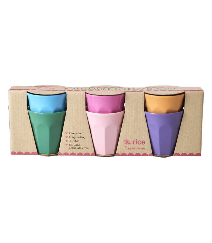 Melamin Bardak - Espresso Boy 6'lı Set
