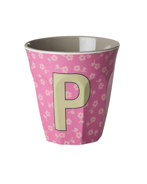 Melamin Çiçek Bardak - Pembe P