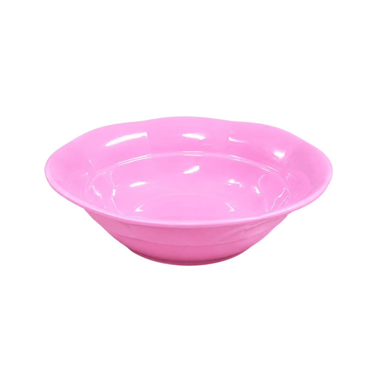 Melamin Çukur Tabak-Pembe