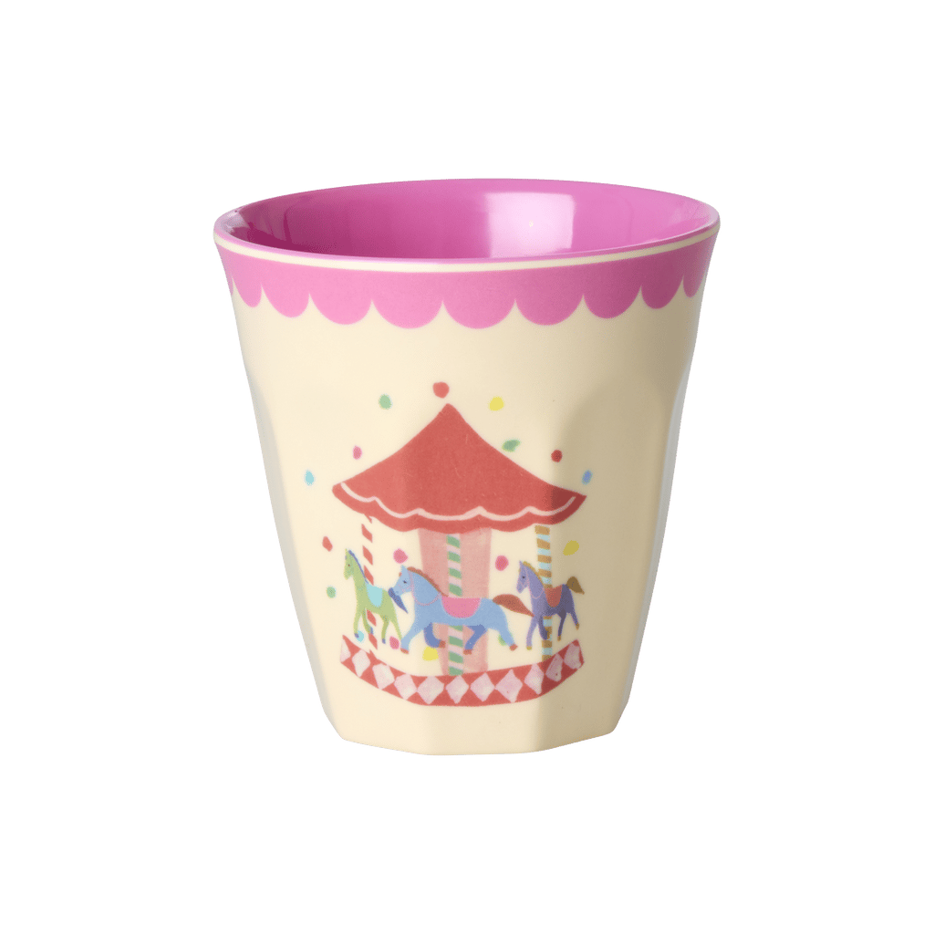 Melamin Küçük Bardak Seti - Pembe Lunapark 