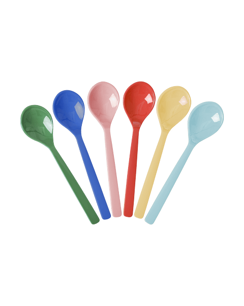 Melamin Küçük Kaşık - 6'lı Set