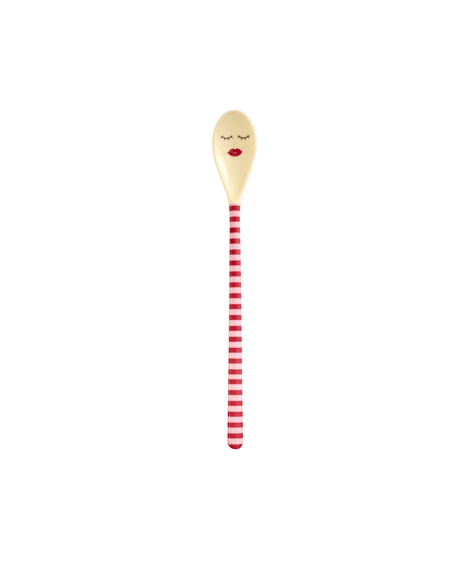 Melamin Latte Kaşığı - Pembe