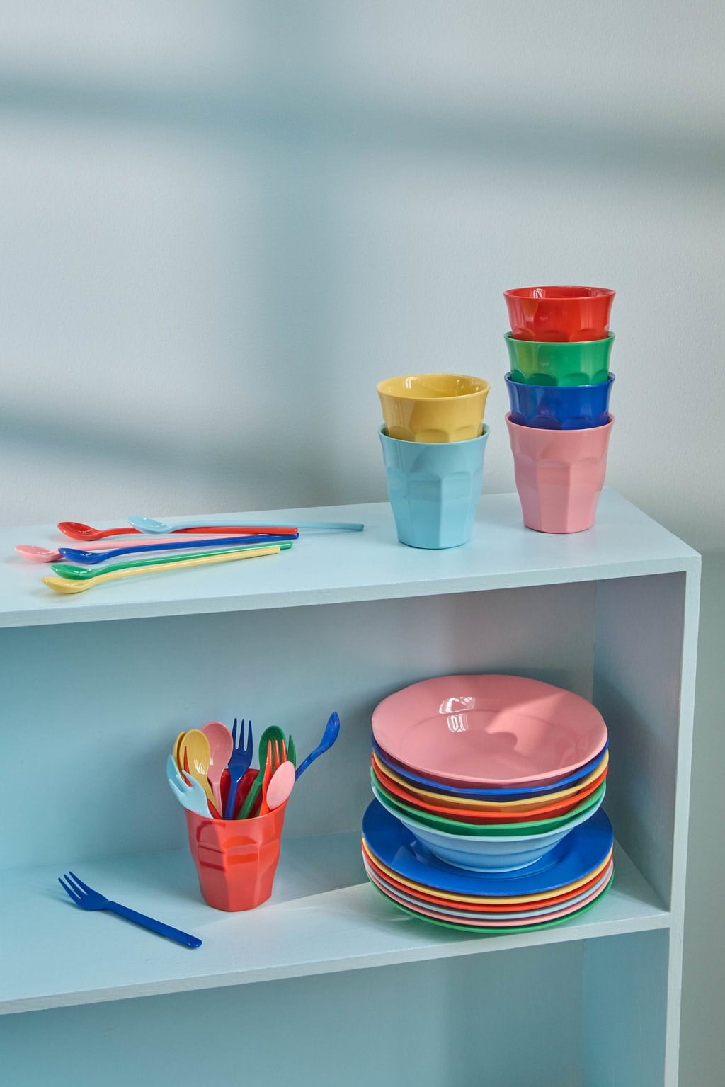 Melamin Latte Kaşık - 6'lı Set