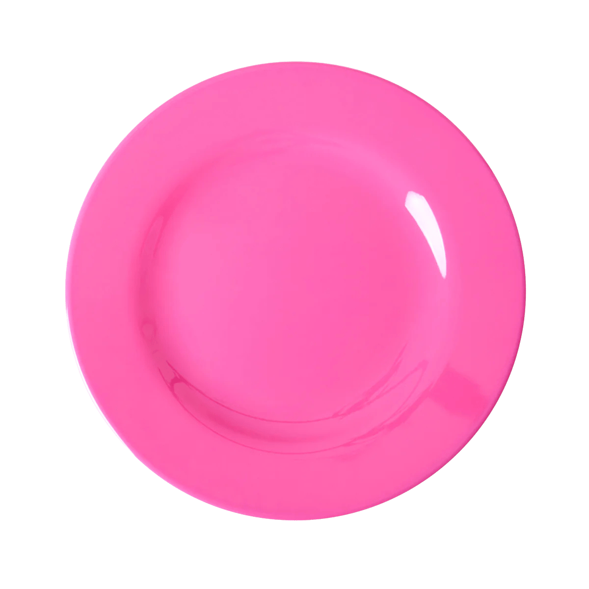 Melamin Yemek Tabağı - Koyu Pembe
