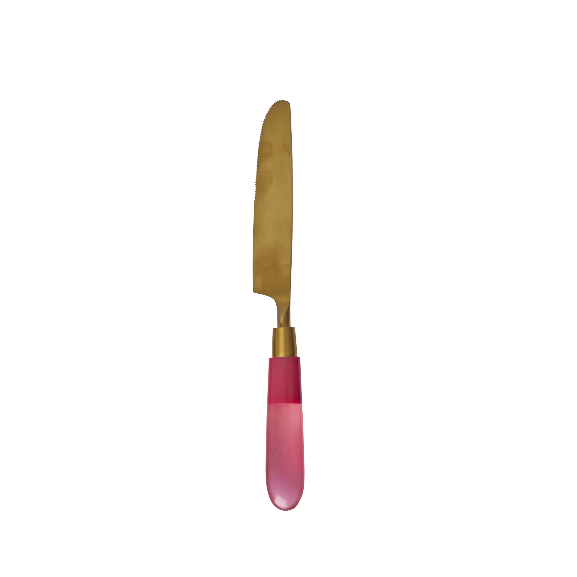 Paslanmaz Çelik Bıçak - Pembe