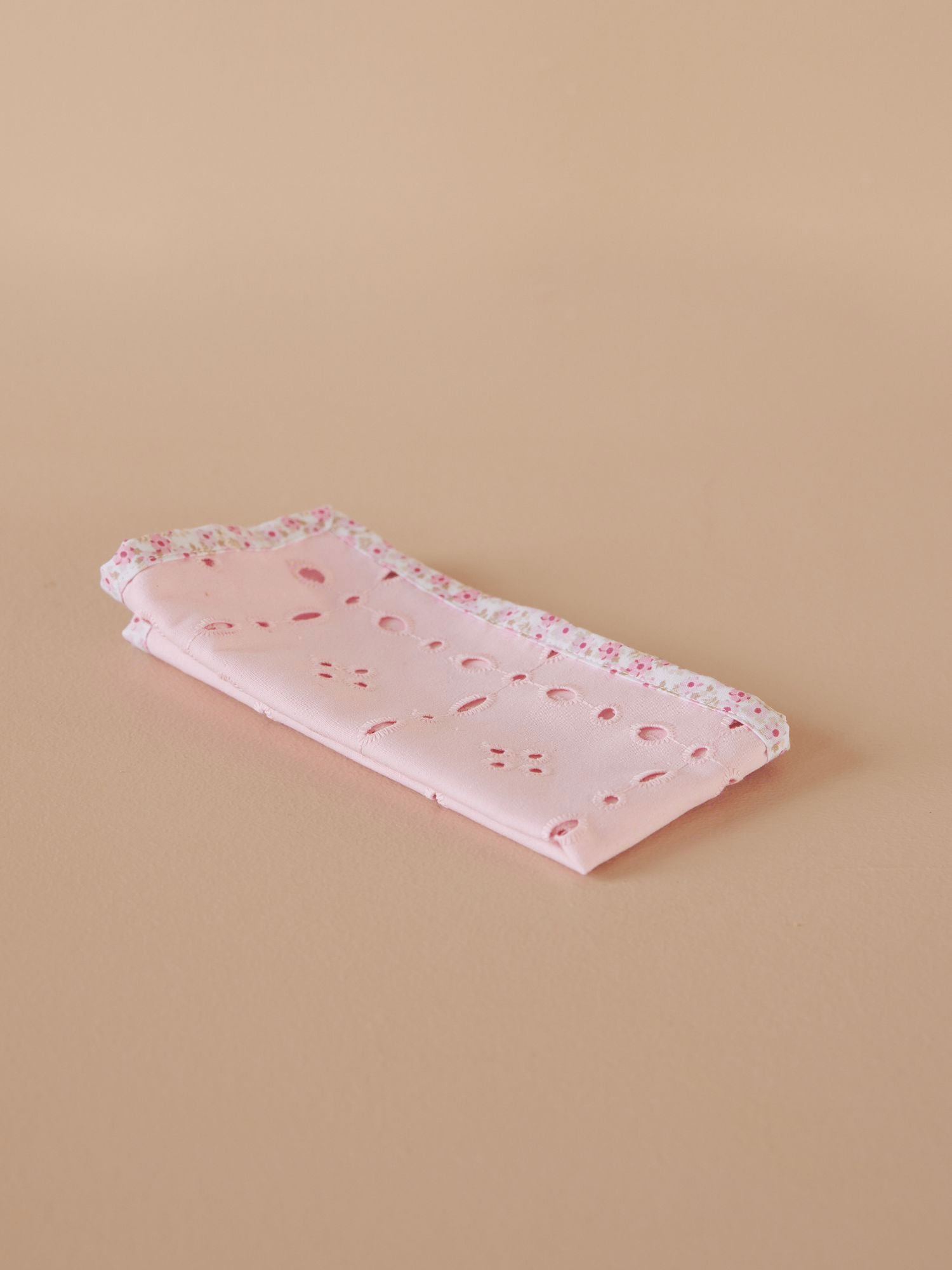 Pembe Çiçekli Baskılı Peçete - 2'li Set