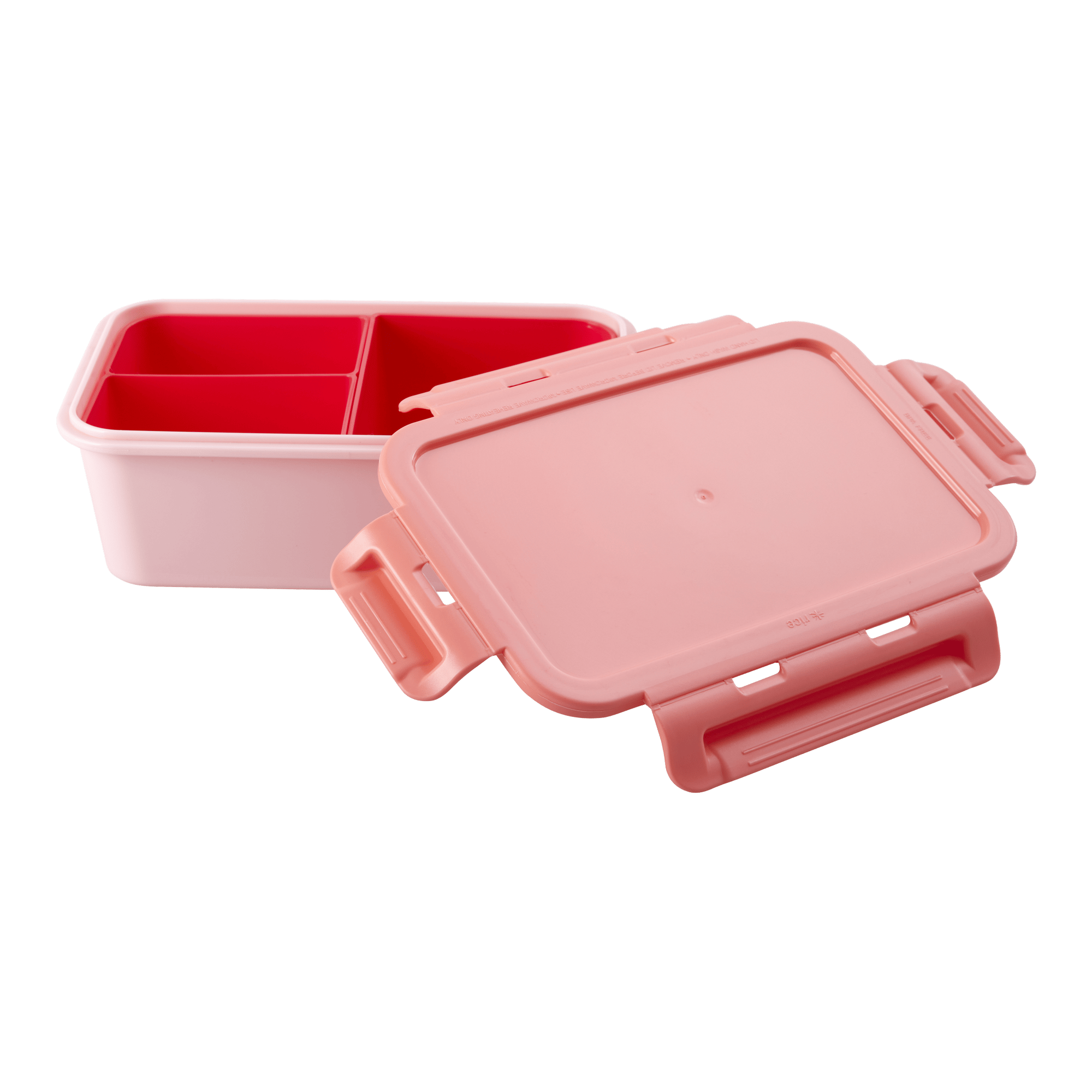 Plastik Lunchbox - Pembe ve Kırmızı