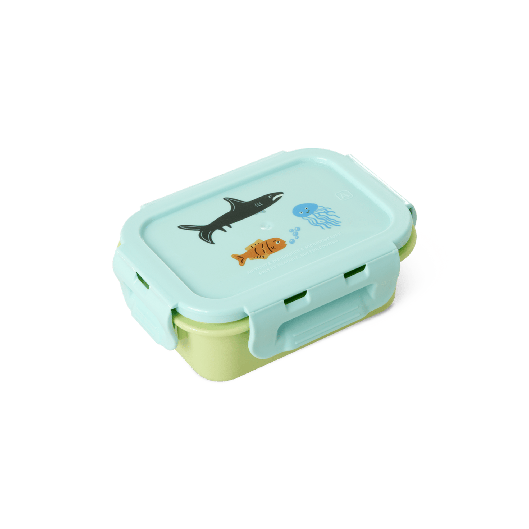 Plastik Small Lunchbox - Mint Vahşi Yaşam