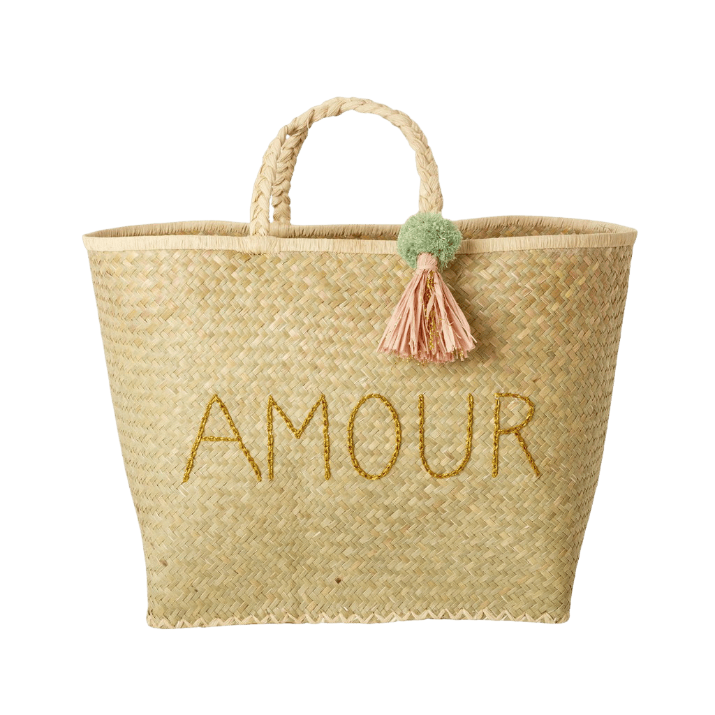 Rafya Large Çanta - Amour