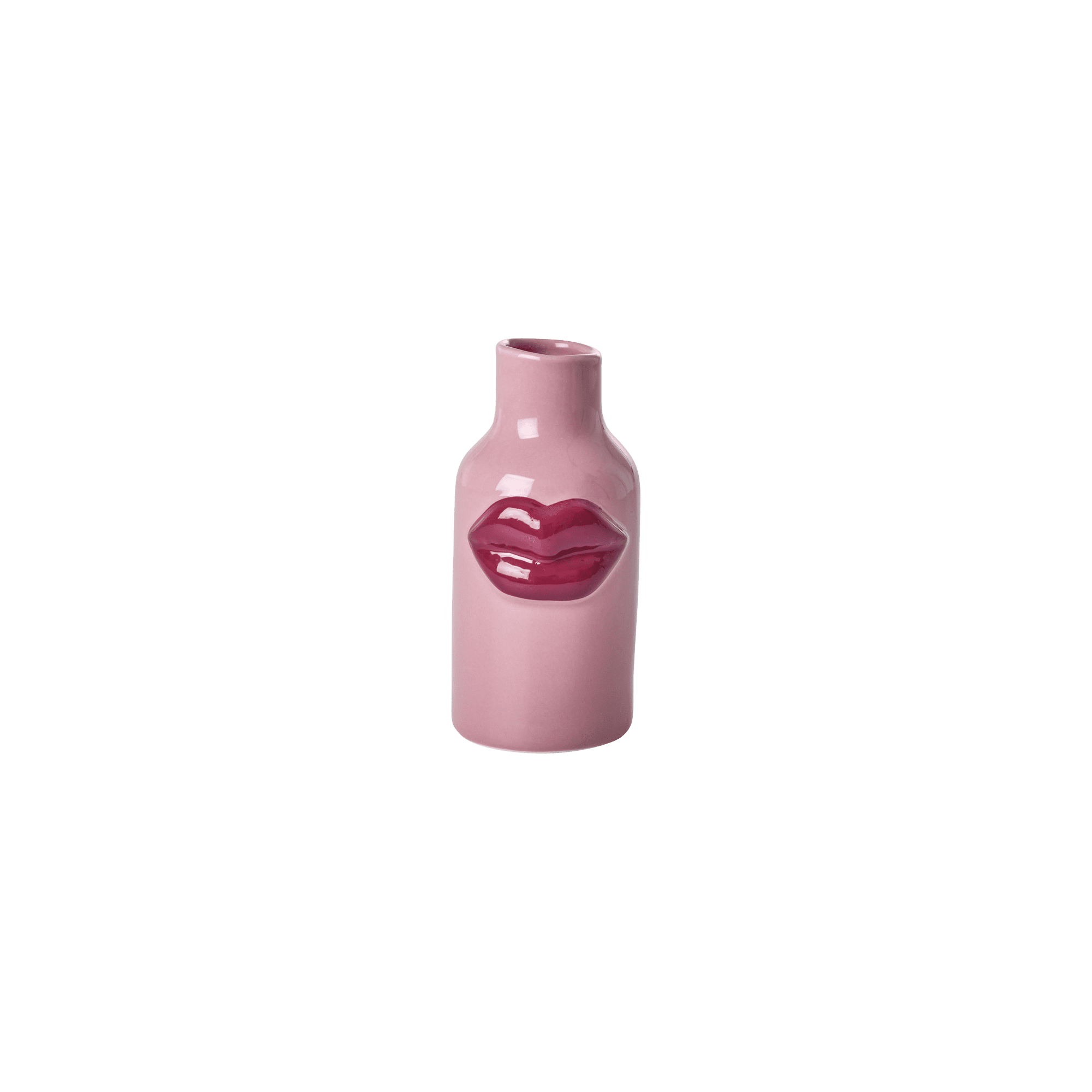 Small Dudak Vazo - Pembe