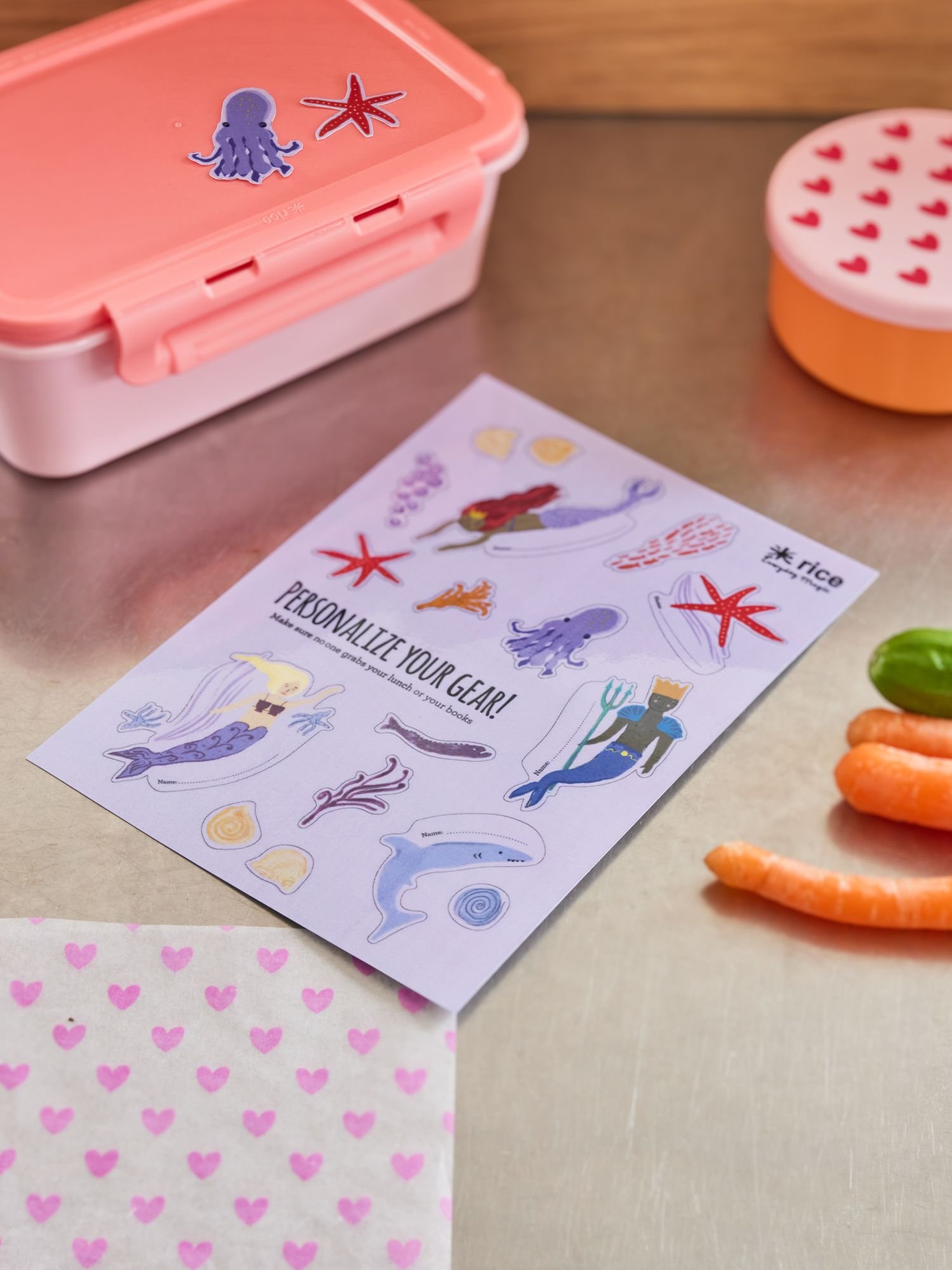 Stickers Lunchbox - Denizkızı