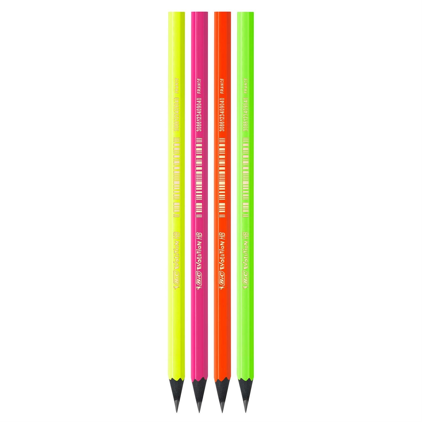 Bic Evolutıon Fluo Kurşun Kalem, Siyah