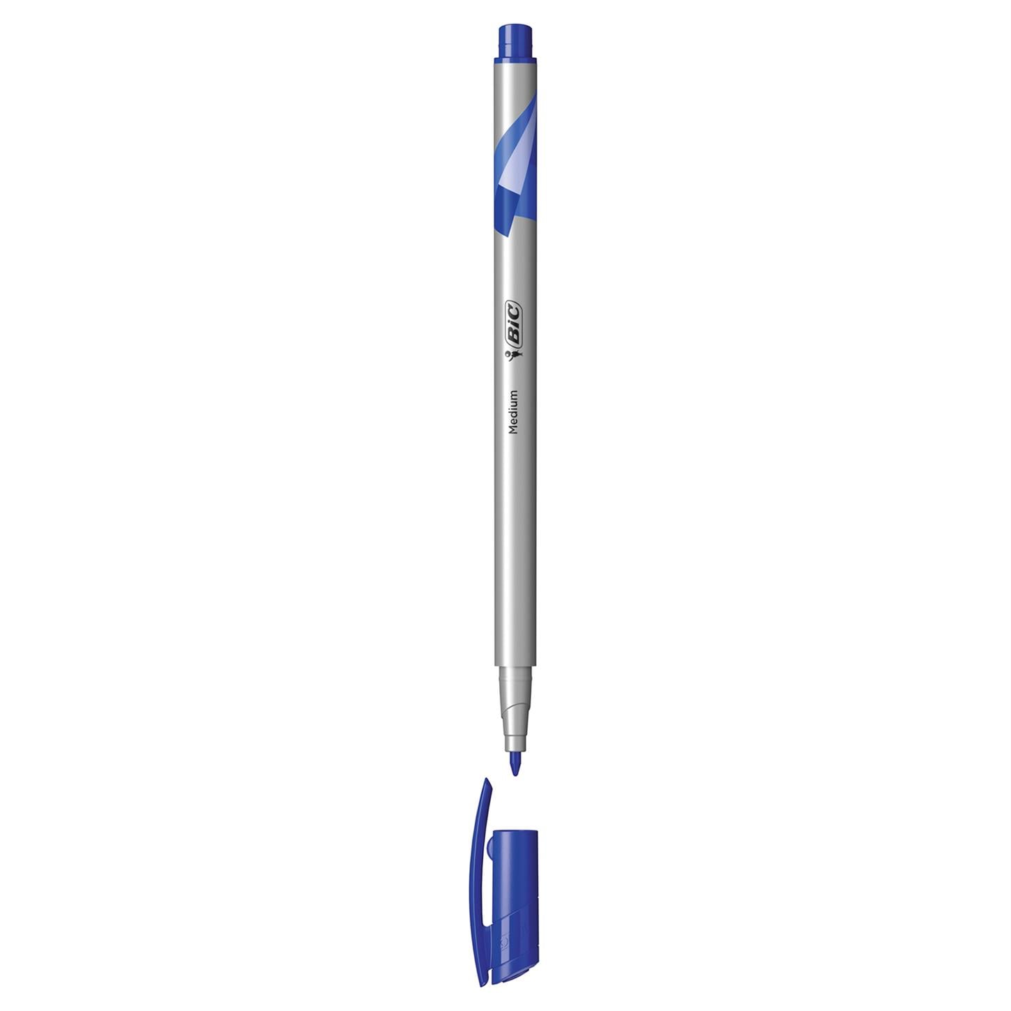 Bic Intensıty Medıum Lıner Keçe Uçlu Kalem, Mavi