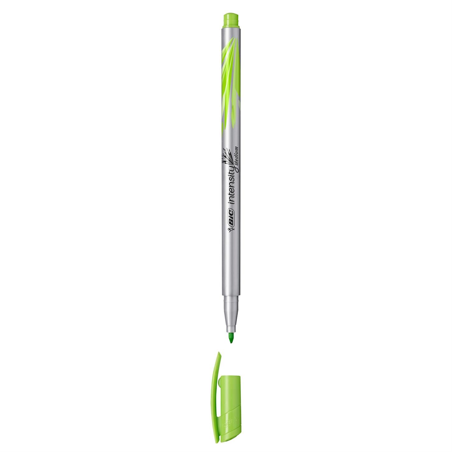 Bic Intensıty Medıum Lıner Keçe Uçlu Kalem Açık yeşil