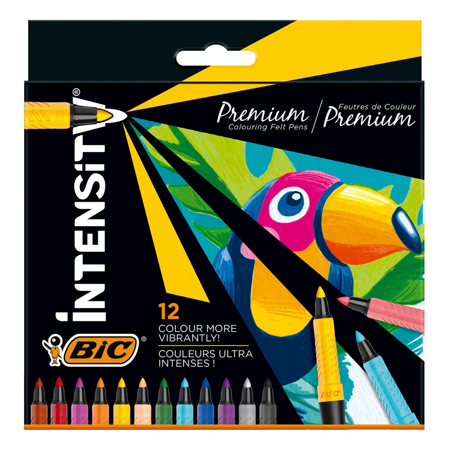 Bic Intensıty Premıum Keçeli Boya Kalemi, 12 Renk