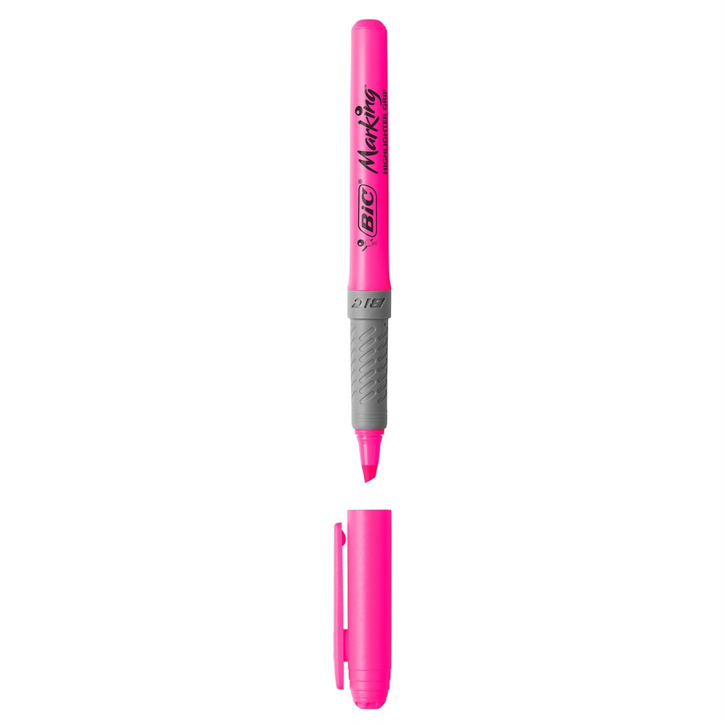Bic Markıng Hıghlıghter Grıp Fosforlu Kalem, Pembe