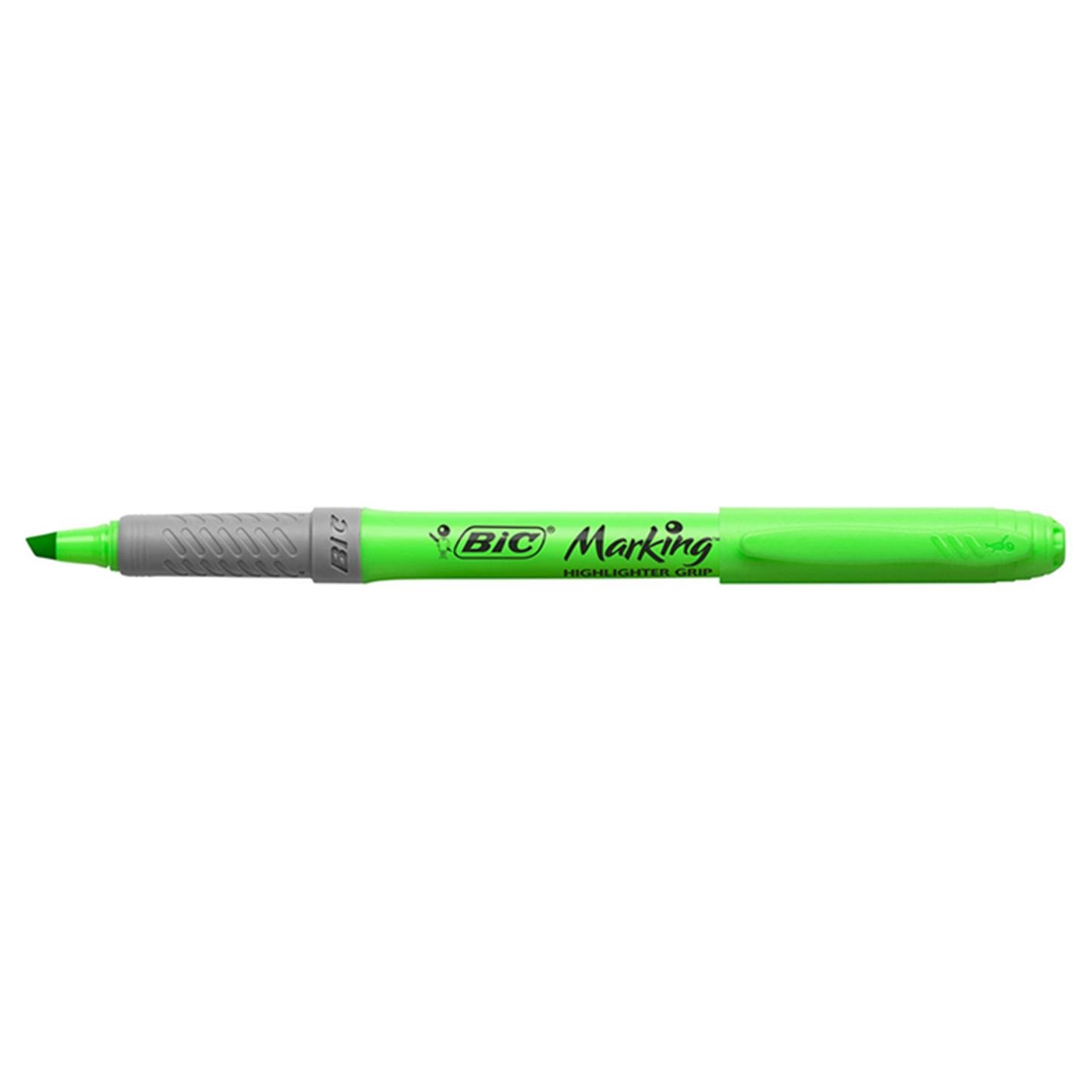 Bic Markıng Hıghlıghter Grıp Fosforlu Kalem, Yeşil
